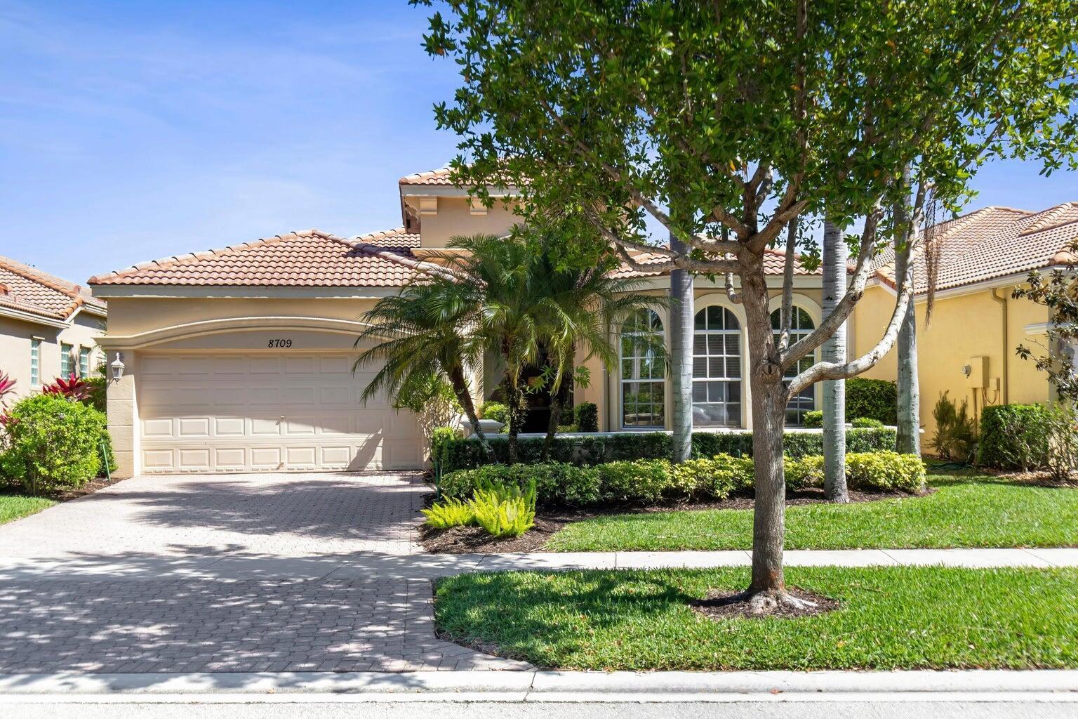 This meticulously maintained home boasts 2 spacious bedrooms and 2.5 baths, reflecting a commitment to care and quality that stands out in every detail. Step into the epitome of luxury in this exquisite residence located in the heart of Buena Vida, Wellington's premier 55+ community renowned for its vibrant and active lifestyle. This stunning home features a host of high-end upgrades, tailored for comfort and security. Enjoy the upgraded lakefront patio with an infinity screen that offers expansive and seamless views of the tranquil waters—perfect for relaxation or entertaining guests. The home is equipped with top-of-the-line hurricane protection, ensuring peace of mind during Florida's dynamic weather seasons. High ceilings throughout enhance the open, airy feel, maximizing natural light and creating an inviting atmosphere. Ideally situated with very close access and just 12 minutes from Palm Beach International Airport, this home offers exceptional convenience for both seasonal residents and frequent travelers. Buena Vida's unmatched amenities cater exclusively to adults over 55, including a luxurious clubhouse, state-of-the-art fitness center, lavish swimming pools, and tennis courts among other features. Embrace a lifestyle of elegance and convenience in this sought-after 55+ community. This residence isn't just a place to live; it's a gateway to a fulfilling and vibrant lifestyle.