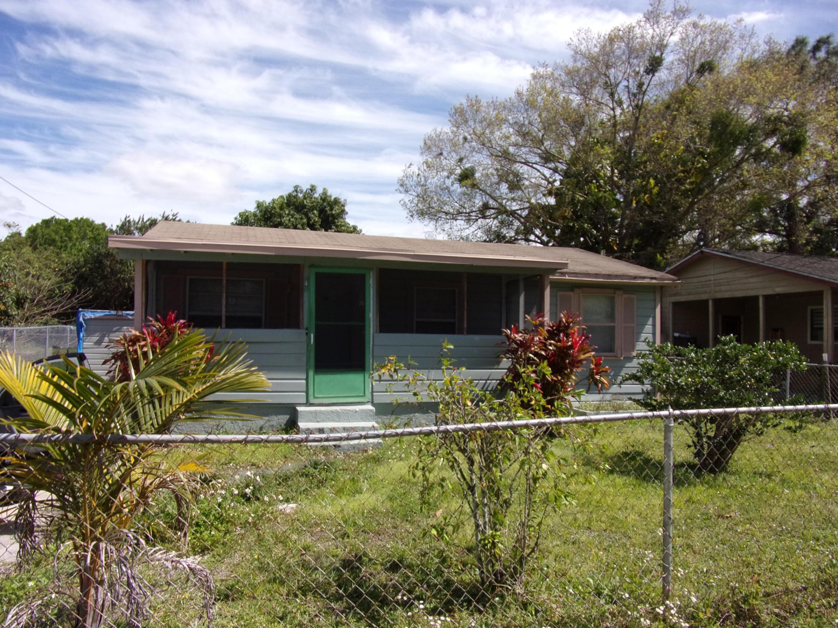 This cozy two bedroom, one bathroom house offers lots of potential for the aspiring handyperson. The property includes a porch, fenced-in backyard, and storage space out back. It is connected to city water and septic systems. The house is being sold AS-IS.