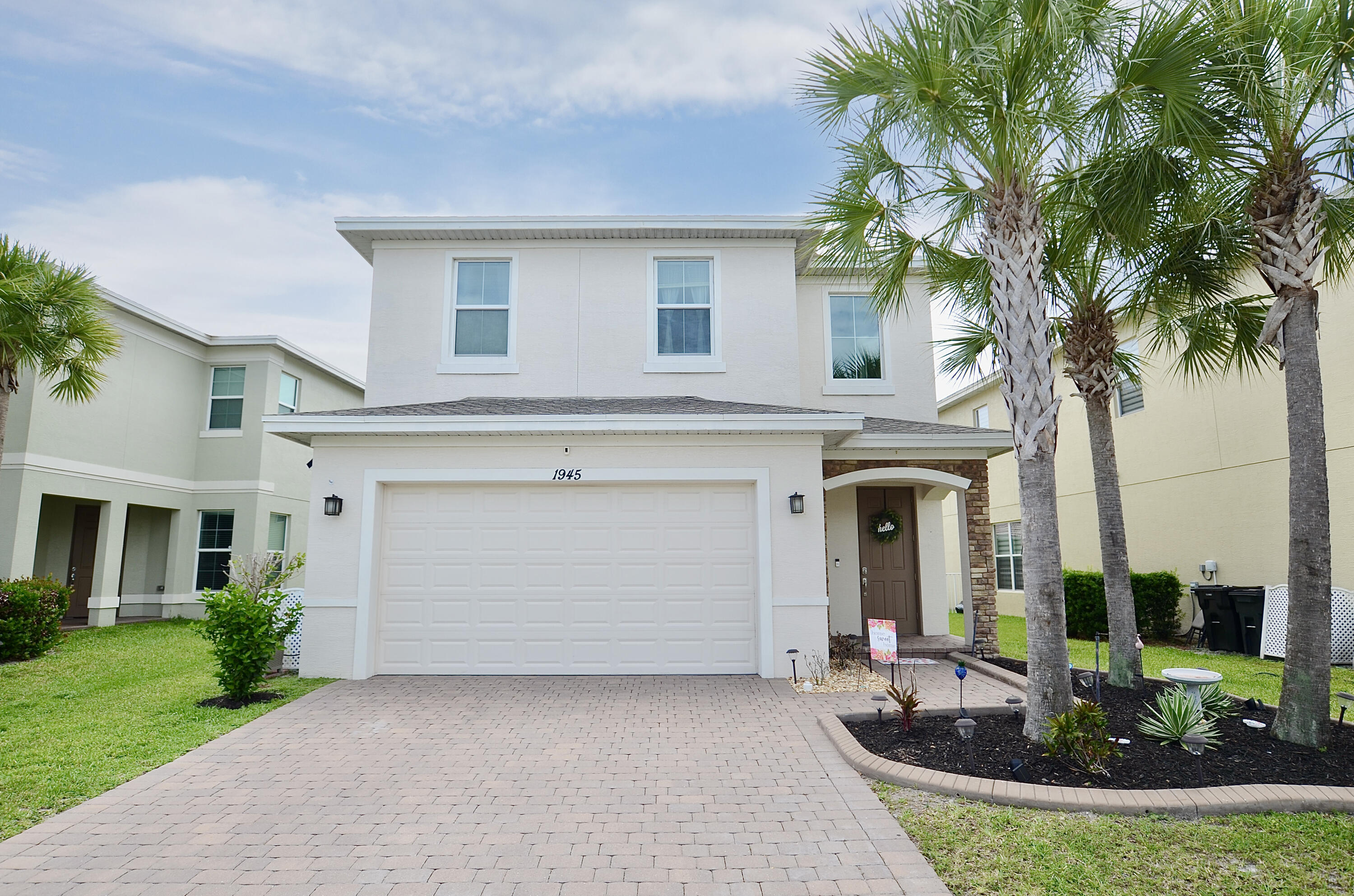 Welcome to this charming, updated home built in 2020, featuring 3 bedrooms, 2.5 bathrooms, and a versatile loft space. Ideally located in the heart of the Torino and St. Lucie West areas, this beautiful home offers abundant natural light, spacious living areas, an open-concept floor plan, and a desirable split-bedroom layout.   Upgraded features include hurricane-impact windows throughout, modern kitchen cabinetry, granite countertops, stainless steel appliances, ample storage space, and elegant tile flooring throughout the main living areas. A 4-foot fenced backyard creates a private and inviting outdoor sitting area, perfect for relaxation or entertainment. Residents of the sought-after Vizcaya Falls community enjoy an impressive array of amenities, including a resort-style pool, clubhouse, fitness center, tennis courts, and playground. HOA dues provide exceptional value by covering community amenities, Blue Stream internet service, security monitoring, and roaming security patrols within this gated community.   Conveniently located just minutes from I-95, highly rated schools, shopping, dining, and all the vibrant attractions of St. Lucie West, this home offers the perfect blend of comfort, convenience, and modern living. Don't miss this exceptional opportunity!