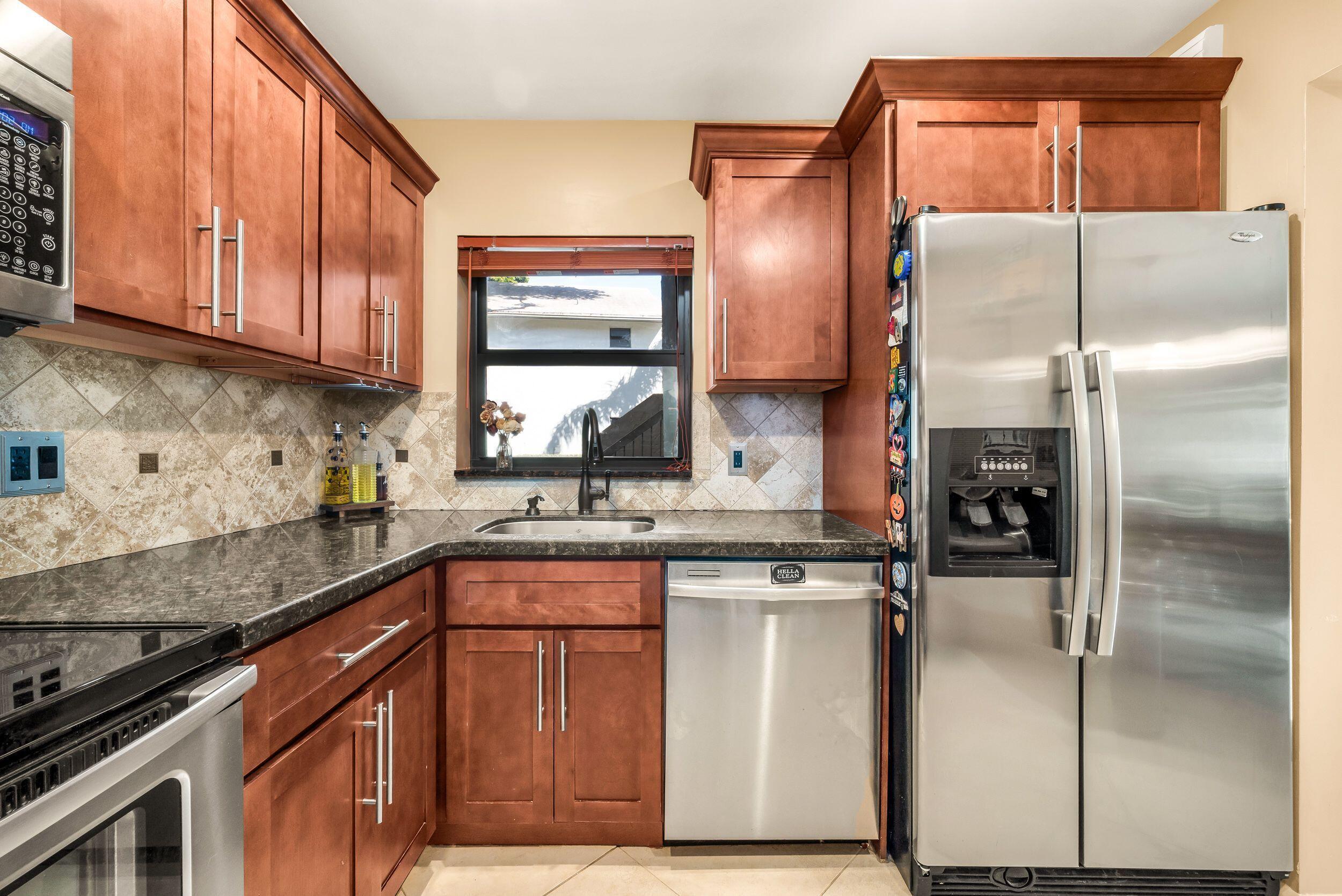 GREAT GROUND FLOOR UNIT 2/2 IN THE TOWNSHIP, ALL TILE FLOORS GRANITE KITCHEN COUNTERTOPS, ALL STAINLESS-STEEL APPLIANCES, IMPACT WINDOWS, COMMUNITY OFFERS STATE OF THE ART CLUBHOUSE WITH AMENITIES GALORE FOR RESIDENTS. CLOSE TO SHOPS, DINING, ENTERTAINMENT EASY ACCESS TO ROADS.