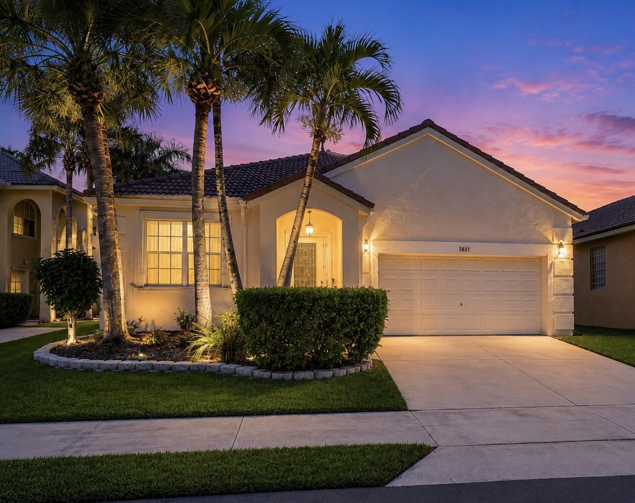 BEAUTIFULLY MAINTAINED ONE OWNER HOME in the desirable "Fairway Pointe at Carolina Club" offering OVER 2,000 SF OF SPACIOUS ONE-STORY LIVING. This inviting 3-bedroom, 2-bath home features SOARING CEILINGS, an OPEN FLOOR PLAN, and expansive living areas designed for comfortable living and effortless entertaining. The LARGE KITCHEN flows into the family room, creating the perfect gathering space for family and friends. The SPACIOUS PRIMARY SUITE offers a private retreat, while the flexible secondary bedrooms are ideal for GUESTS, HOME OFFICE, HOBBIES, OR FITNESS SPACE. Additional highlights include NEWER A/C, ACCORDION HURRICANE SHUTTERS, and a well-cared-for home with a desirable SINGLE-STORY LAYOUT. Perfect for those seeking a FLORIDA LIFESTYLE, easy living, and room to entertain.