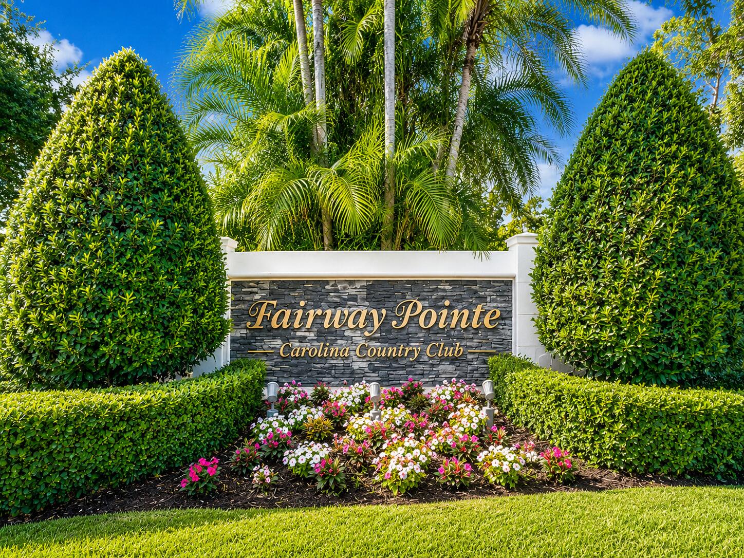 Beautifully maintained, ONE-OWNER 3BR/2BA,  K. Hovnanian home in the gated, all-ages Fairway Pointe at Carolina Club! Offering 2,000+ SF under air, this SPACIOUS home features SOARING CEILINGS; TILE FLOORS throughout (carpet in 2 secondary bedrooms), and LAMINATE FLOORS in the primary suite. The UPDATED KITCHEN boasts granite countertops, cherry wood cabinetry, stainless steel appliances, and a sunny breakfast area. Enjoy separate living, dining, and family rooms, plus a generous primary suite with dual sinks, soaking tub, and separate shower. ACCORDION HURRICANE SHUTTERS make storm prep easy. NEWER A/C & WATER HEATER. *Original roof.* Ideally located minutes to shopping, dining, top-rated schools, Coral Springs, and major highways. Lovingly maintained and move-in ready! Sold AS IS.