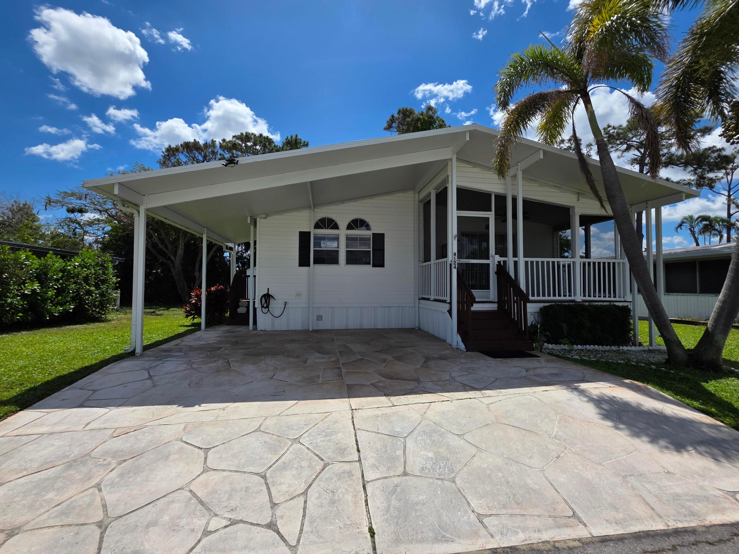 MOTIVATED SELLER! Welcome to your next home in the highly sought-after community of Maralago Cay! This well-maintained 3bed/2bath modular home offers comfort, space & convenience. Built in 2004, this property has been cared for and is move-in ready, coming partially furnished for your added convenience. Enjoy a bright and open floor plan featuring a spacious kitchen, a large primary suite with a private bath, and generously sized guest bedrooms. Step outside to relax on your covered screened patio, perfect for morning coffee or evening gatherings. Maralago Cay is a 55+ community, lot rent of $1398 w/ several amenities, pool, gated security, on-site RV/Boat/Trailer storage & a prime location close to shopping, dining, and beaches.