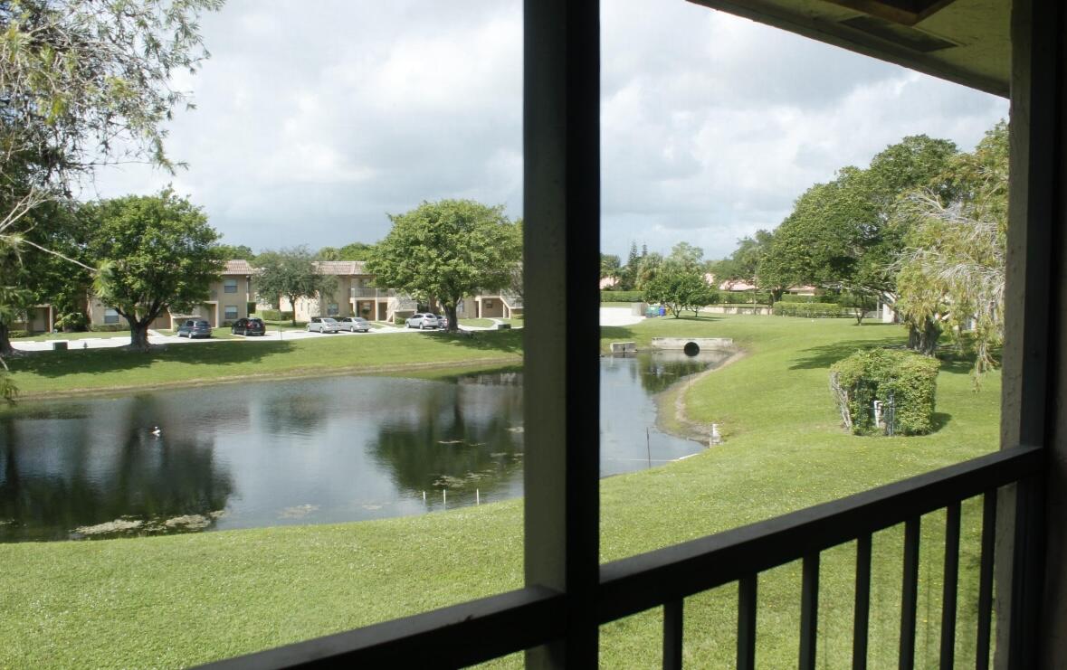 Welcome to this 2-bedroom, 2-bathroom waterfront condominium in Kensington Walk, Boca Raton. This two-story residence offers 950 square feet of finished living space, providing comfortable accommodations in a well-designed layout. The waterfront location enhances the appeal of this property, offering unique outdoor lifestyle opportunities. This condominium presents an excellent opportunity for those seeking waterfront living in Boca Raton's established Kensington Walk community.