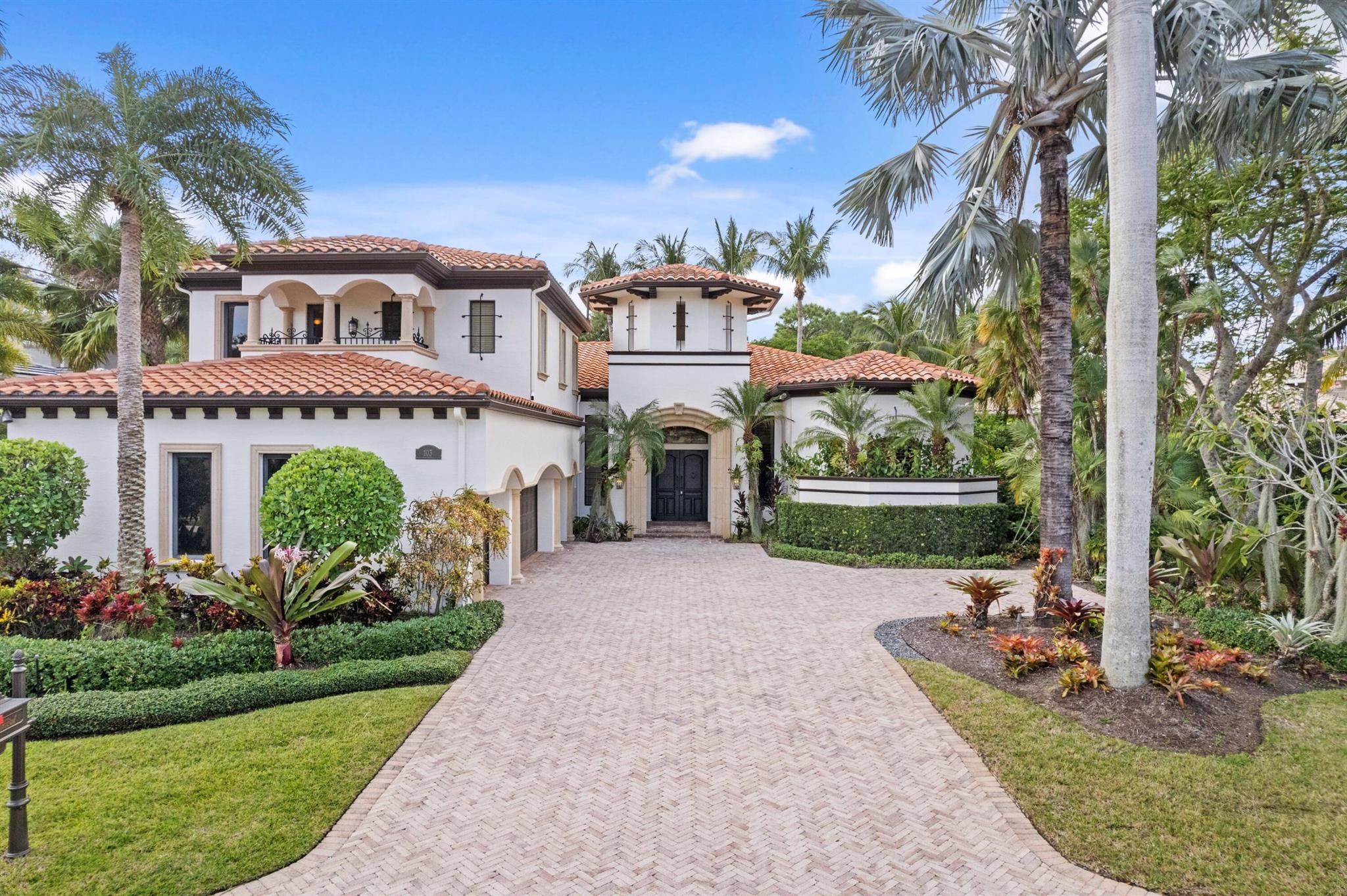 This palatial residence on desirable Remo Place offers a fantastic layout with seamlessly inteconnected spaces that define the interplay of indoor and outdoor living. This home features five en-suite bedrooms, two half baths, an office, a custom chef's kitchen with an oversized refrigerator and a walk-in pantry. 
The main living areas are expansive and bathed in natural sunlight. They overlook one of the deepest and most private backyards in all Mirasol. Outside, a newly-renovated, salt-water pool, summer kitchen and extra large loggia (30x30) are flanked by gorgeous, mature, tropical specimens. 

Whether you are looking to entertain or retreat, this home has it all. First time it has ever been on the market. (see more) Special features include a bespoke, whisky bar, a fully-outfitted, three-car garage and an upstairs cinema room. Impact windows throughout. Full house generator.

Sports membership gives access to two golf courses, tennis courts, pickle ball, resort-style gym, aquatics complex, on-site spa, four restaurants, card room, youth complex and so much more. Welcome to a home and a community that is more than just a haven. It's a lifestyle.