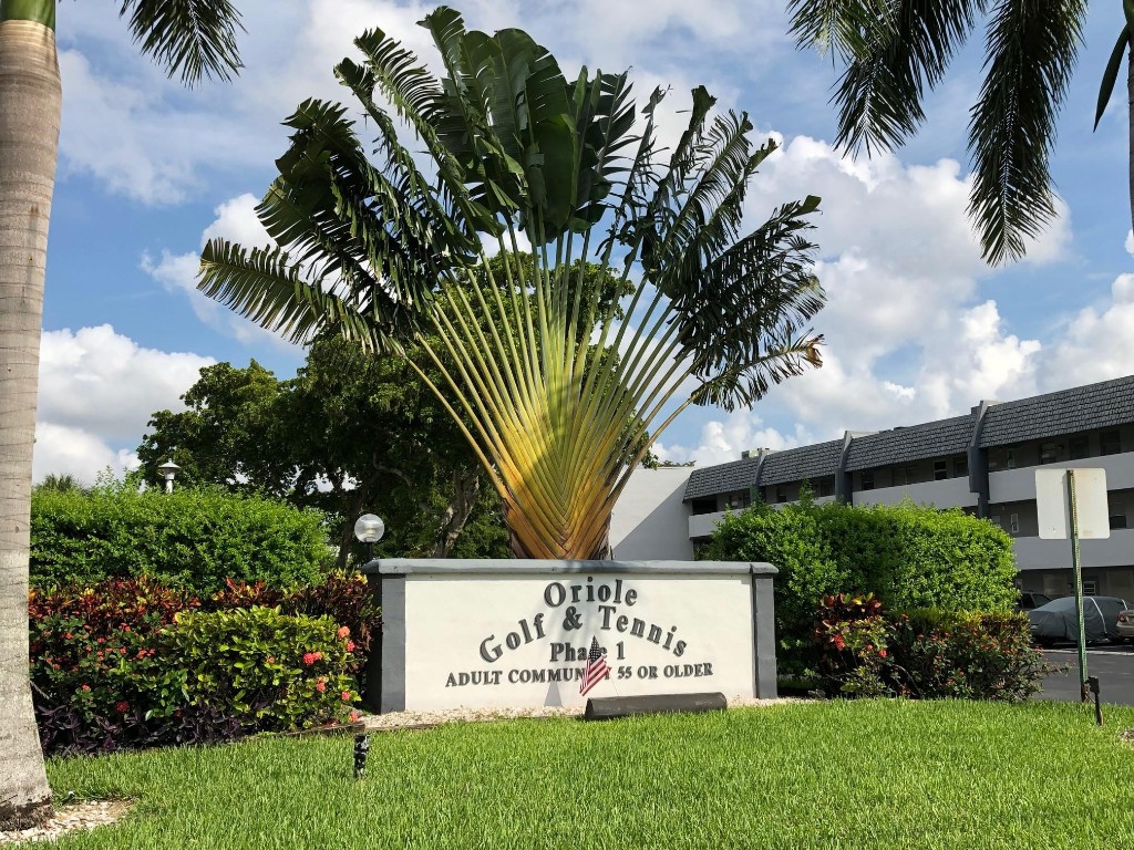 REDUCED TO SELL...Make an offer and spend your year round residency or winter season in the Florida sunshine, away from the snow and ice, in a 55+ community. Occupy this lovely, well maintained, furnished 2 bedroom 2 bathroom second floor condo, with elevator access, permanently or seasonally. The Clubhouse has all amenities including pool and BBQ area, library, game room, exercise center, shuffleboard and heated pool. Men's and women's club activities will keep you busy. Shopping is close by. Minutes away from beautiful beaches.