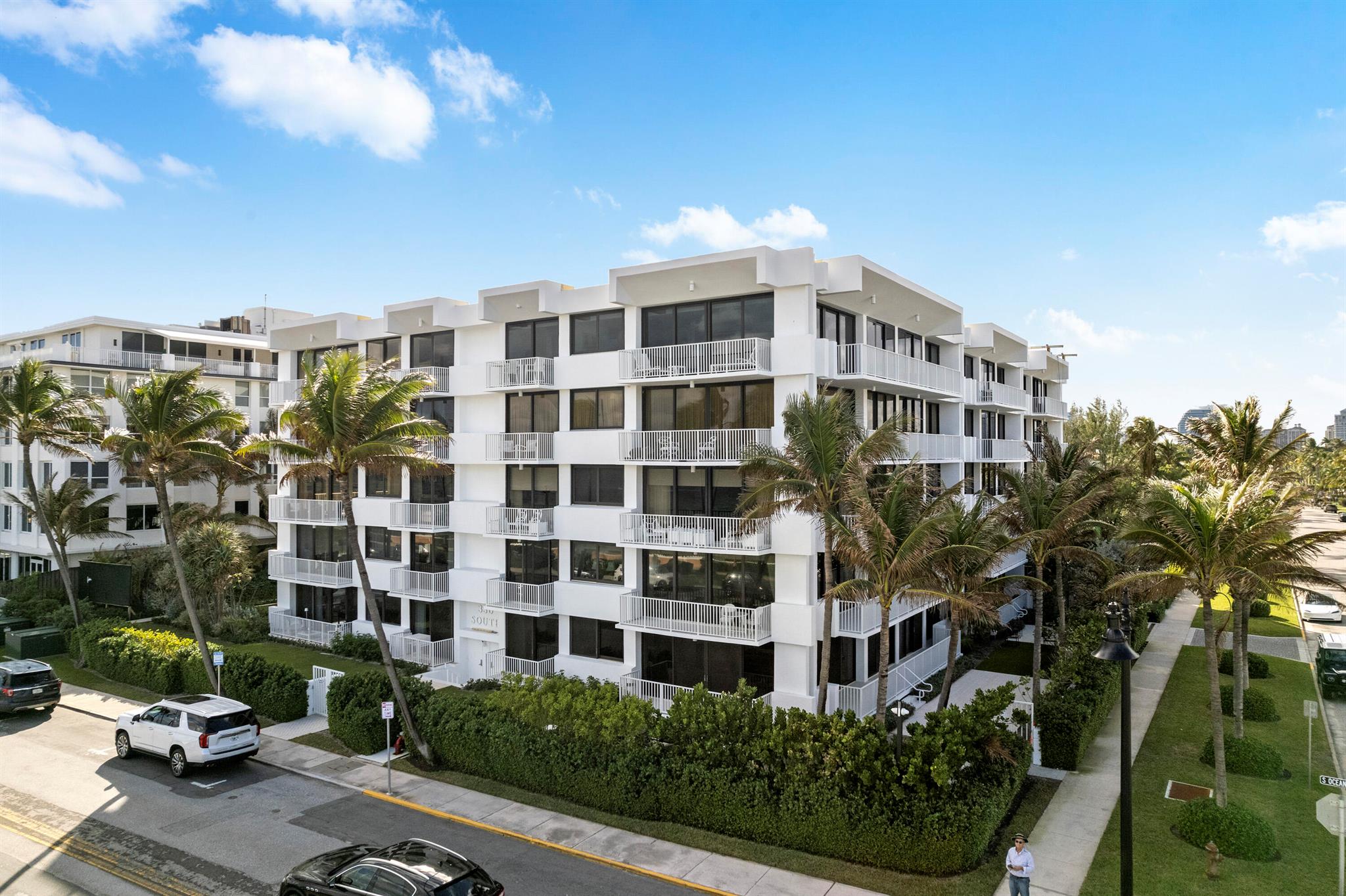 This pristine 2-bedroom, 2.1-bathroom lanai apartment is located in one of Palm Beach's most coveted oceanfront buildings, offering the perfect blend of comfort, convenience, and coastal luxury. Featuring generously proportioned rooms, a private terrace and a charming open courtyard, this home provides a tranquil outdoor space perfect for entertaining and to enjoy the beautiful surroundings. The apartment's north-facing orientation offers serene partial ocean views from the second bedroom and the garden terrace, making it a peaceful retreat. Ideally situated just steps from world-renowned Worth Avenue, upscale shopping, gourmet dining, galleries, and the scenic Lake Trail, this residence puts you in the heart of Palm Beach's vibrant lifestyle. The 330 Bldg is a full-service small boutique building with beach access, heated pool, fitness room, community room and a full building generator and pet friendly. Note: Some of the rooms are virtually staged.