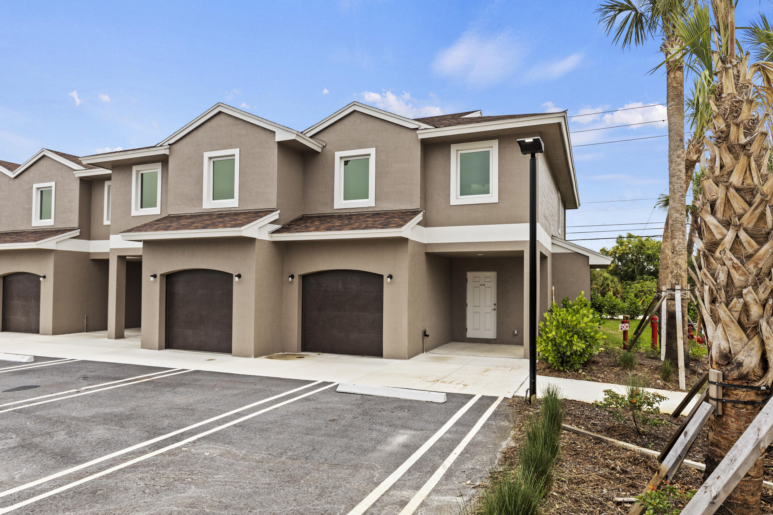 Step into effortless luxury in this beautifully crafted 3-bedroom, 2.5-bath townhome, perfectly located in the heart of Port St. Lucie. With extra windows, more privacy, and stylish finishes throughout, this home offers the ideal blend of comfort and convenience. The open layout features sleek large-format tile downstairs and waterproof laminate upstairs. The gourmet kitchen shines with quartz countertops, stainless steel appliances, and white shaker cabinets. Enjoy a private rear patio, impact windows and doors, upstairs laundry with washer/dryer, a spacious primary suite, garage, and front parking. Move-in ready, quick approvals, and designed to impress—schedule your private tour today!