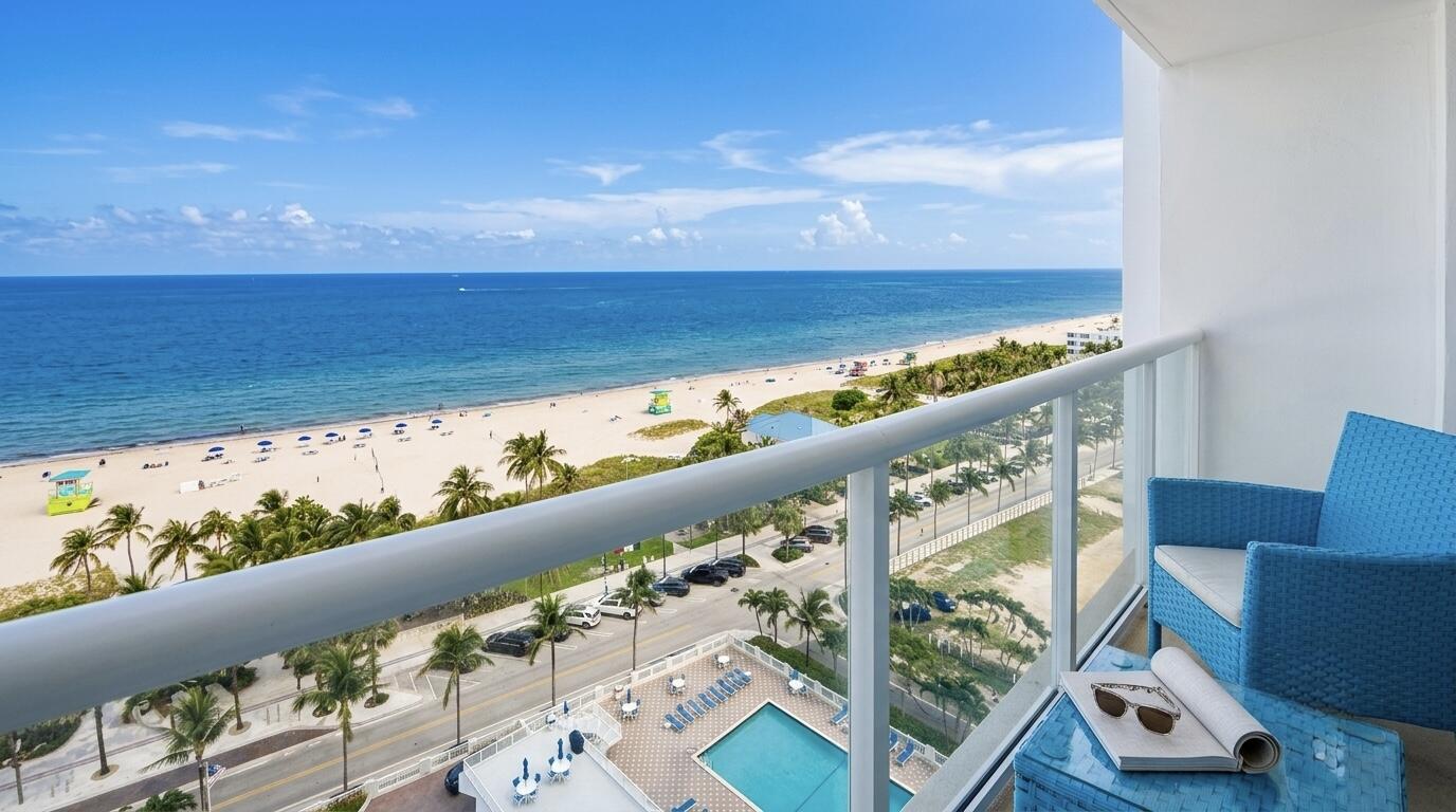 Welcome to your ultimate South Florida escape. Perched high on the 16th floor, this stunning 2 bedroom, 2 bathroom condo offers a front-row seat to the very best of Pompano Beach. From the moment you step inside, the brilliant natural light and sweeping waterfront views draw you toward the private balcony—the perfect spot for morning espressos, evening cocktails, and watching boats glide along the Intracoastal.  Whether you are looking for a breezy seasonal getaway or a permanent slice of paradise, this home perfectly captures the relaxed, upscale energy of the coast.