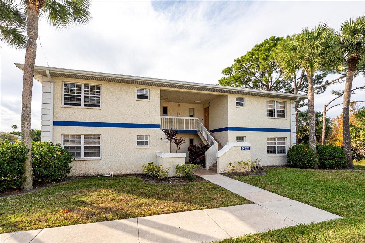 Beautifully updated, move-in-ready 2nd-floor apartment located in the desirable Royal Green community. Features updated vinyl flooring throughout, ceramic tile patio, fresh interior paint, and a brand-new inside A/C unit. The kitchen offers granite countertops, and both bathrooms have been tastefully updated. SS Appliances, Enjoy the convenience of in-unit laundry and a private patio with an amazing north-facing view overlooking the MidFlorida Credit Union Event Center. Excellent location close to shopping, dining, medical facilities, and major roadways. Turnkey and ready for immediate occupancy.