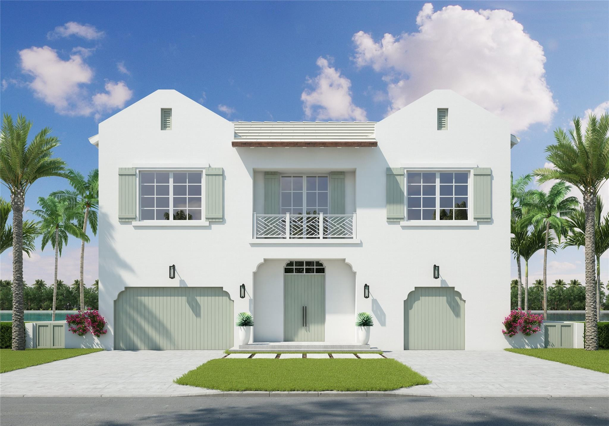 New Bermuda Colonial- Inspired deepwater estate sited on 70 +/- feet of waterfrontage on a quiet lane of only 16 waterfront residences off South Ocean Blvd with private keyed beach/parking access by the creative team of Ocean Home Builders and Architect 1. Coastal village-like Alys Beach design with all major rooms facing the waterway. Resort-style pool with spa/ sun shelf, expansive lanai with summer kitchen, Cabana with sauna and salt room and boat dock. Other amenities include smart house technology, dramatic center string staircase, volume ceilings, full-width waterfront covered balcony ,BR #7/gym and 3 bay garage with ready electric car charger. Buyers have time to customize before construction starts. Shown by appt only. DISCLAIMER: Information published or otherwise provided by the listing company and its representatives including but not limited to prices, measurements, square footages, lot sizes, calculations, statistics, and videos are deemed reliable but are not guaranteed and are subject to errors, omissions or changes without notice. All such information should be independently verified by any prospective purchaser or seller. Parties should perform their own due diligence to verify such information prior to a sale or listing. Listing company expressly disclaims any warranty or representation regarding such information. Prices published are either list price, sold price, and/or last asking price. The listing company participates in the Multiple Listing Service and IDX. The properties published as listed and sold are not necessarily exclusive to listing company and may be listed or have sold with other members of the Multiple Listing Service. Transactions where listing company represented both buyers and sellers are calculated as two sales. “No payments made until title passes” Some affiliations may not be applicable to certain geographic areas. If your property is currently listed with another broker, please disregard any solicitation for services. Information published or otherwise provided by seller, listing company or its representatives is deemed reliable but are not guaranteed and subject to errors, omissions, or changes without notice. Copyright 2026 by the listing company. All Rights Reserved.