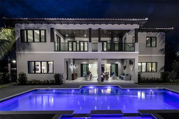 The largest model of the 4 offered at Floresta The only New Home in the City of Boca surrounded by New Homes; in best school district.  Close to the beach and The Boca Resort (membership can be arranged).  Easy access to I-95, Mizner Park, Whole Foods & The Boca Mall.  
All the models at Floresta Grove were named after Addison Mizner's brothers.  Only one, Wilson, was truly Fabulous.  The pictures are of the Fabulous Wilson Model that was furnished and decorated and has been sold.  The finishes are different on Lot #4 but by the same Designer as The Model.  The home is under construction and should be complete in Spring of 2022 or before.  All selections have been made.