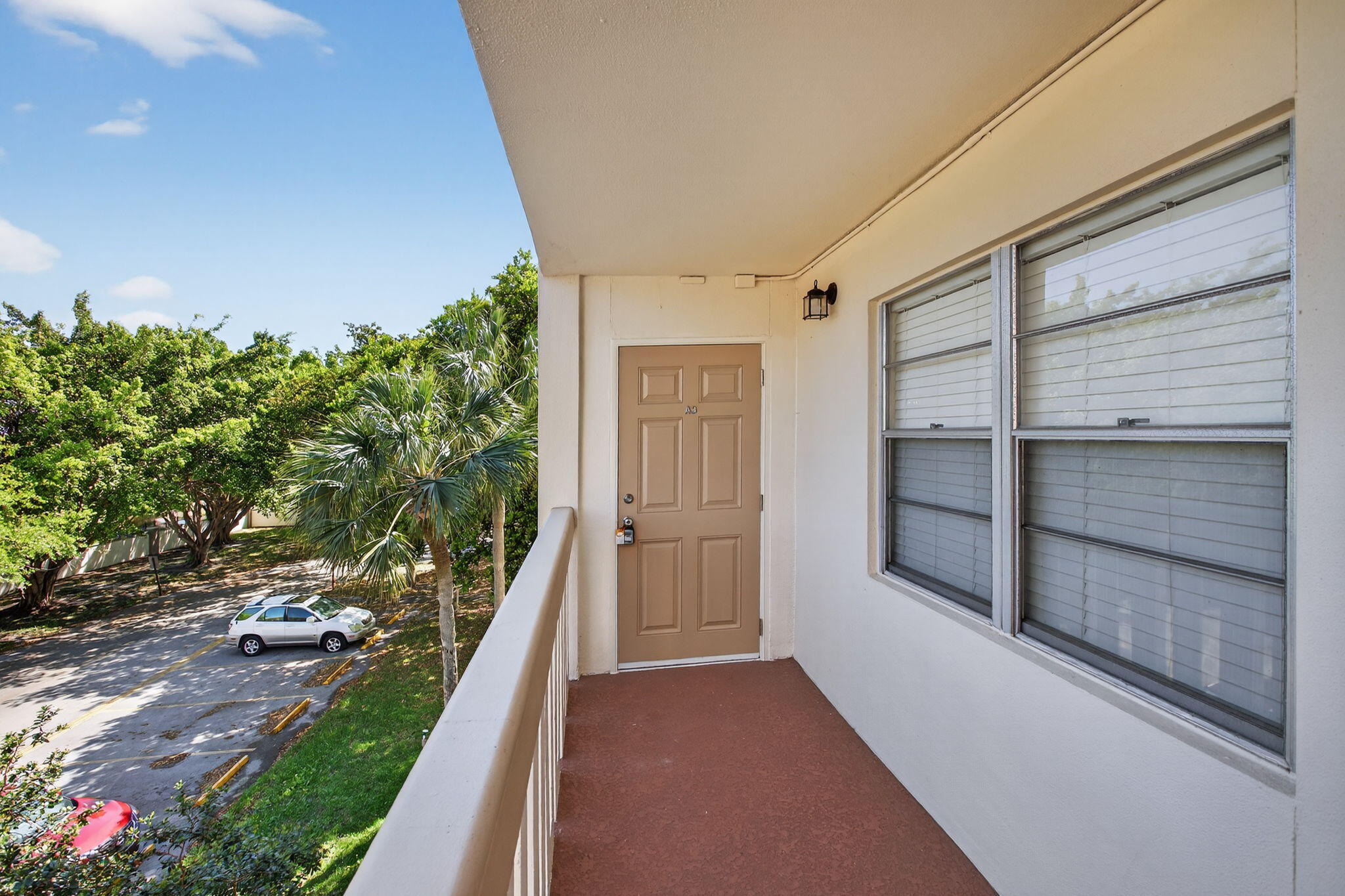 Beautifully renovated 2-bedroom, 2-bath corner unit in desirable Lucaya. This spacious home features a brand-new kitchen with upgraded cabinetry, quartz countertops, and stainless steel appliances. Waterproof laminate flooring flows throughout, adding both style and durability.  Enjoy two oversized primary bedrooms, each with updated bathrooms and sleek glass shower enclosures. The corner location provides extra windows, filling the home with natural light. The enclosed terrace with impact glass offers additional living space—perfect for relaxing or entertaining.  Thoughtfully designed with modern lighting and ceiling fans throughout for added comfort, this home is move-in ready and truly a must-see! ASSOC REQUIRES 15% DOWN & 1 OCCUP 55+ VACANT/CLICK ON SHOWING ASSIST