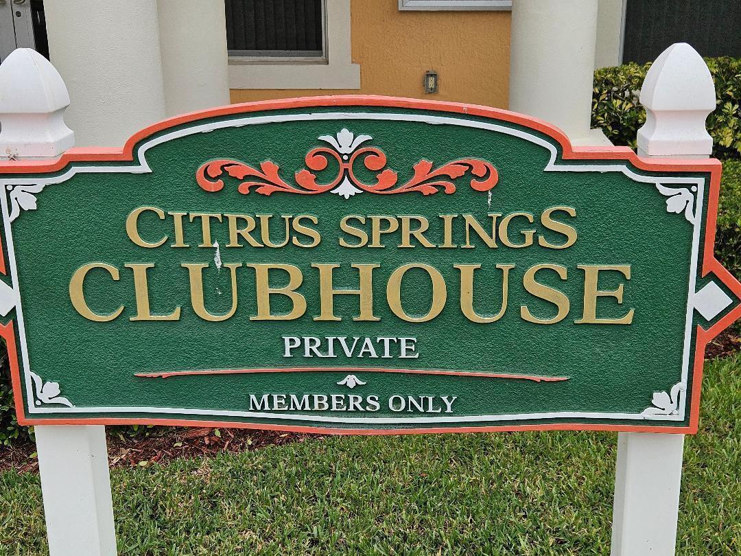 "CITRUS SPRINGS VILLAGE - Residential Lease