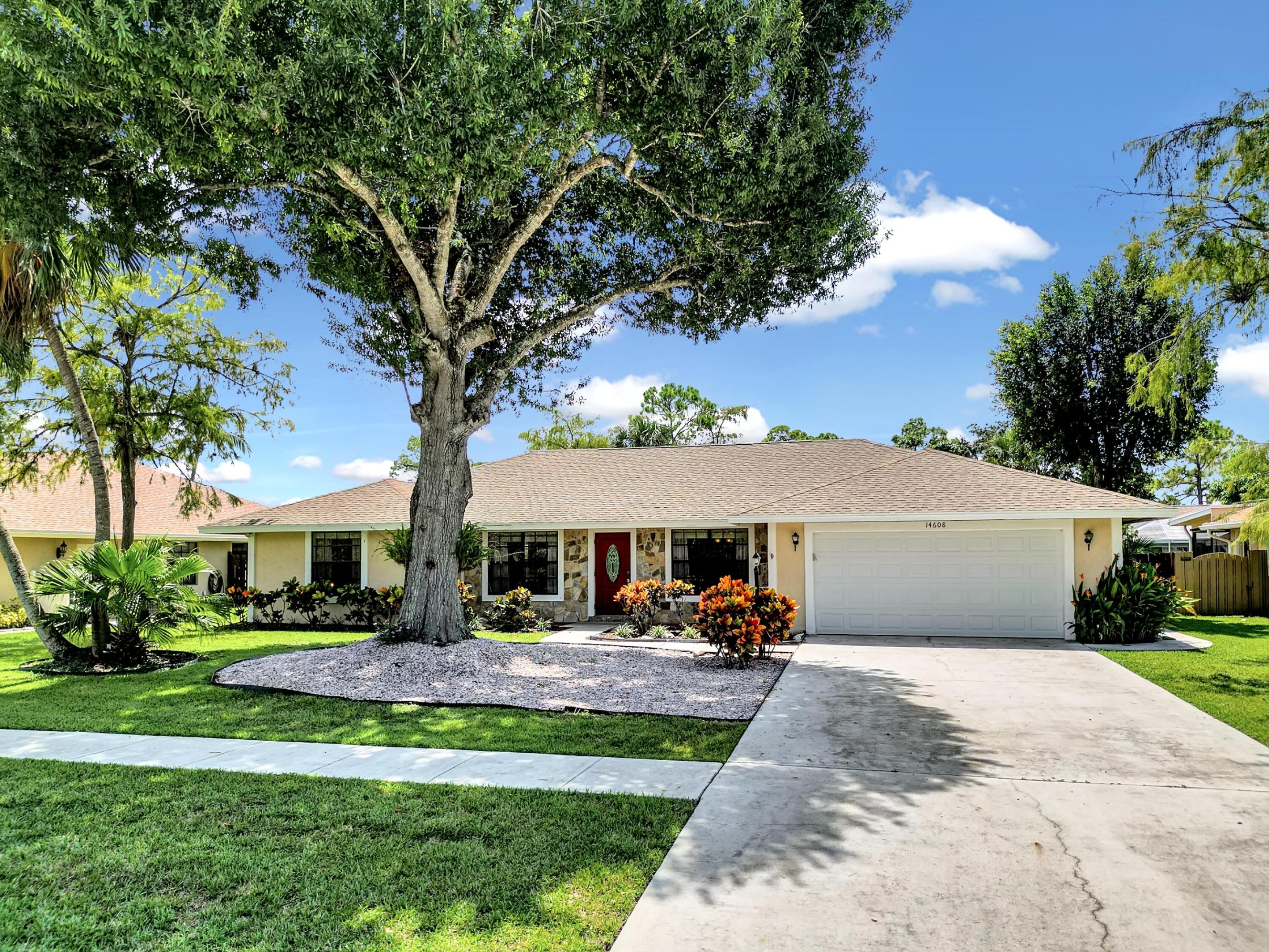 Amazing opportunity to own this beautiful 3-bedroom, 2-bath single-family home in a non-HOA community with no restrictions and no monthly fees! This bright and spacious home features a desirable split-bedroom floor plan, a 2-car garage, and a large driveway with plenty of parking. Step outside to your private, fully fenced backyard oasis complete with a sparkling pool and ample space for entertaining and relaxing. The covered patio is equipped with A/C, making it the perfect place to relax year-round. The home can be sold fully furnished, offering a move-in-ready opportunity for homeowners, seasonal residents, or investors. Conveniently located just minutes from equestian venue, shopping, dining,  and top- A rated schools. Its a true gem - dont miss it!