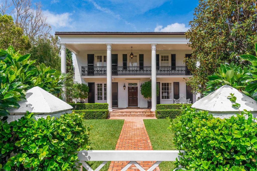 Welcome to this well restored, architecturally enchanting and private 5 Bedroom/5.1 Bath in one of Palm Beach's sought after locations next to the Lake Trail. The gardens surrounding this property and pool/patio are magnificent. Perfect for entertaining, there is a fabulous kitchen/breakfast/beamed family room accessing the brick outdoor loggia and summer kitchen. This gracious property on a large lot embodies the best of Palm Beach's past and present.