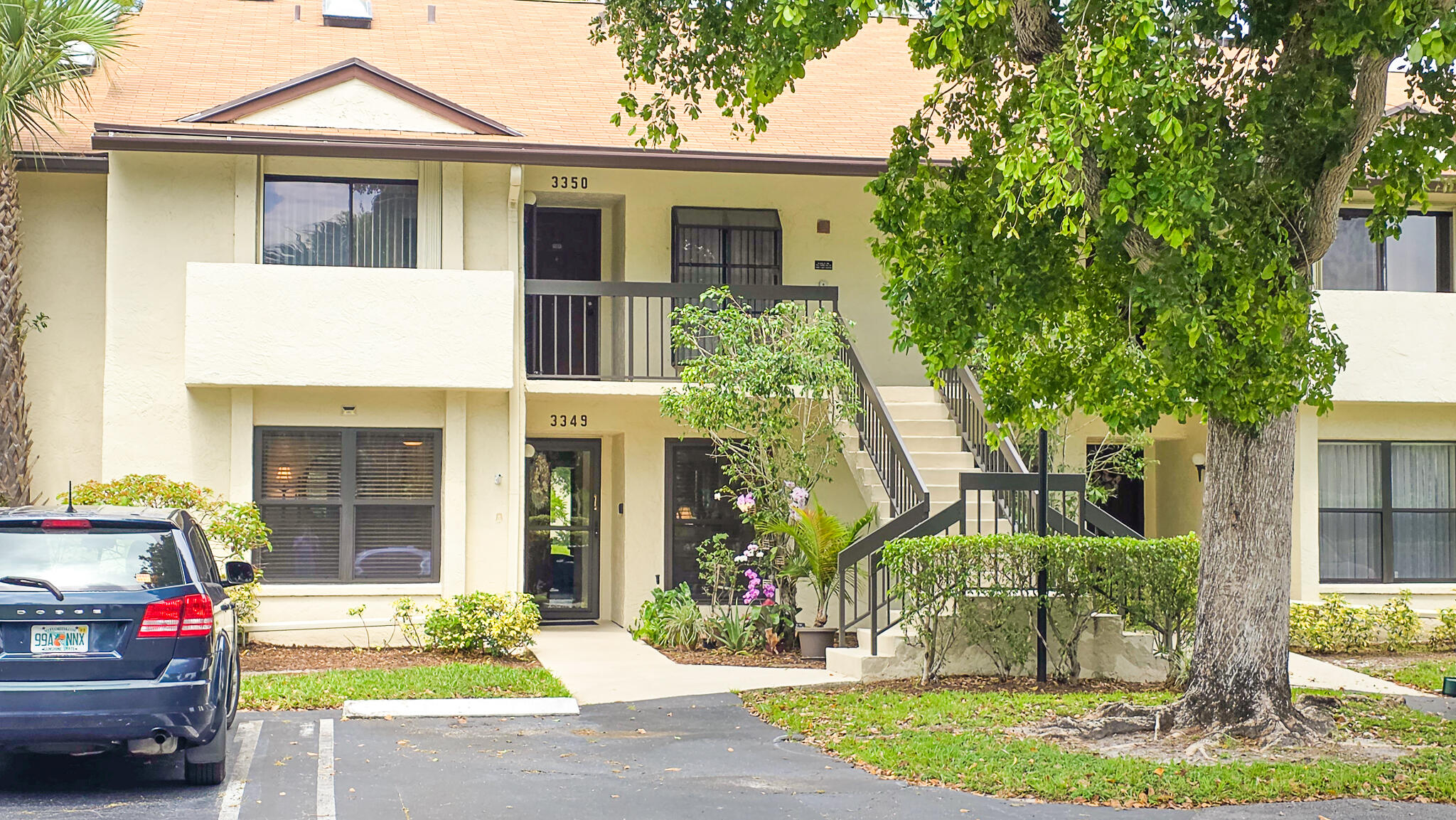 Stop worrying about maintenance and start enjoying the Florida lifestyle! This 2-bedroom, 2-bathroom gem in the heart of Park Pointe is the one! NEW Impact Windows & Doors:  Plus, enjoy lower energy bills and savings on your insurance!   Newer Air Conditioning: Stay cool all summer long with a brand-new, high-efficiency system.   55+ Active Living: Located in a vibrant community with a pool, clubhouse, and plenty of social activities. Whether you're looking for a seasonal retreat or a permanent home, this unit offers the perfect blend of safety, efficiency, and comfort. Roofs were replaced approximately seven years ago and they are done by the association. The A/C system September, 2021.  Water heater 2025. Unit is on the First floor and has parking right out front! Association did new roofing approximately 7 years ago, per owner. The association covers everything outside the walls which includes, pest control, outside painting of the building , painting of sidewalks, railings , landscaping, tree trimming, cable, Internet, trash, pick up, water, and of course, all the amenities of the clubhouse and pool. The clubhouse maybe rented with a down payment. The association also prepares for hurricanes by tying down all the waste receptacles.  You will appreciate the community:   Park Pointe management sends emails and voice messages to all the residents whenever there are board meetings, anything special happening at the clubhouse or maintenance that might be done in the area, etc.