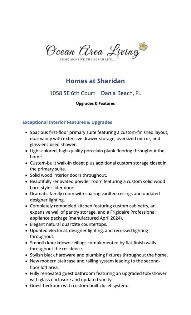 HOMES AT SHERIDAN OCEAN CLUB - Residential