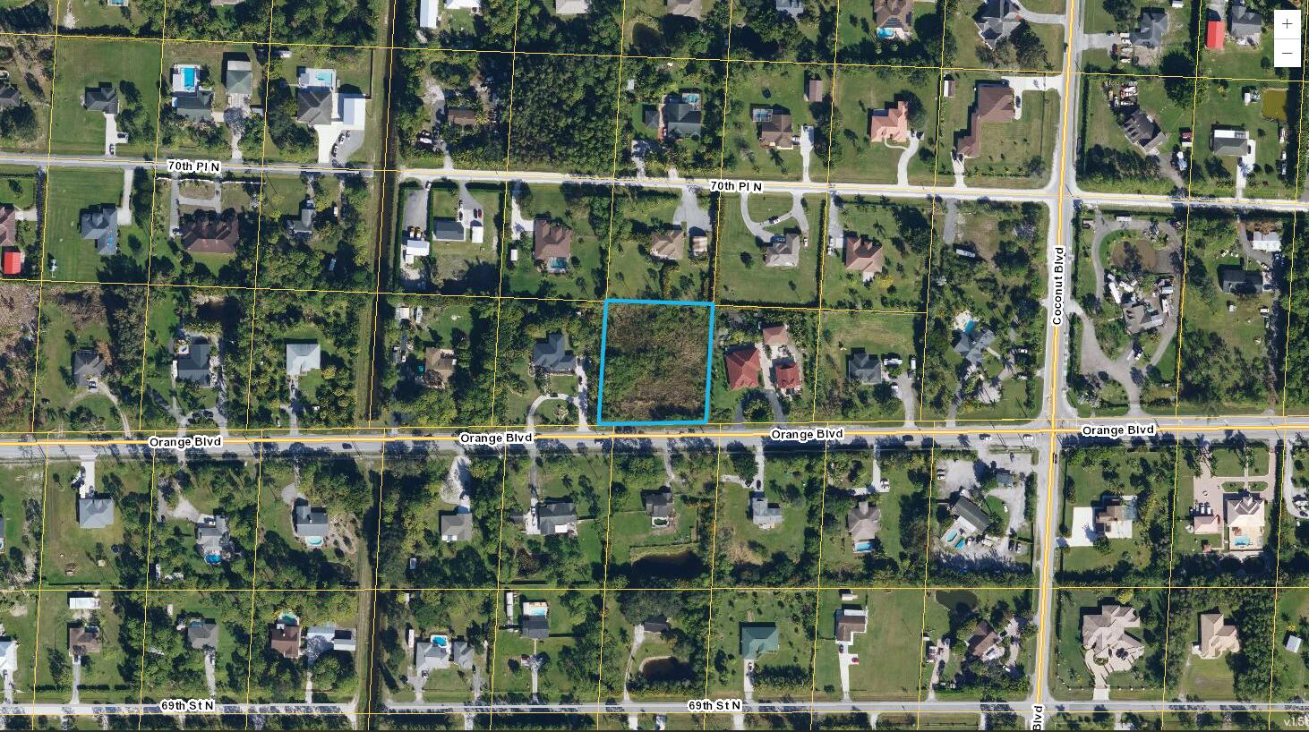Discover the perfect opportunity to create your ideal home on this 1.13-acre vacant lot located in the desirable Acreage community. This spacious property offers plenty of room for a custom home, pool, garden, and all your toys from RVs to boats and more.