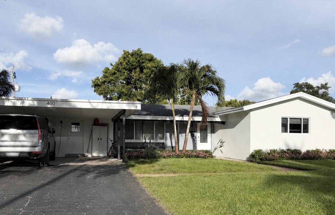 Beautiful 3 bedroom, 2 bathroom single family home featuring an open-concept layout with tile floors throughout, hurricane impact windows, and a new roof installed in 2019. The modern kitchen opens to spacious living and dining areas filled with natural light. The home also offers a private fenced backyard with a covered patio, storage shed, and plenty of space for outdoor living and entertaining. Conveniently located near schools, shopping, dining, and major highways.