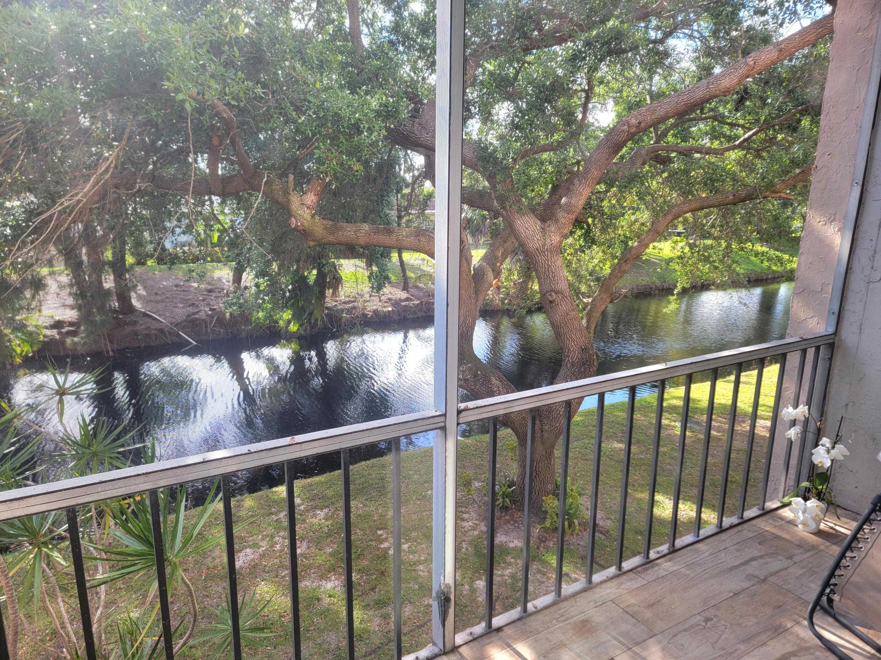 Renovated 2/2 Condominium in a senior 55+ community. Second floor unit with a beautiful canal view. Impact glass windows and sliding door. Newer AC and Tankless water heater. Screened balcony. Laminate and tile floors. Bright and spacious. Huge Walk-in closet. Tastefully updated Kitchen and bathrooms. Extra storage. New roof. New Elevator. Clubhouse with Gym and Library. Monthly fee includes Water, High Speed Internet, Cable, Insurance and Pest control. Centrally located. Lobby secured building. No pets are allowed unless approved by Association. No renting is allowed. Move in ready!