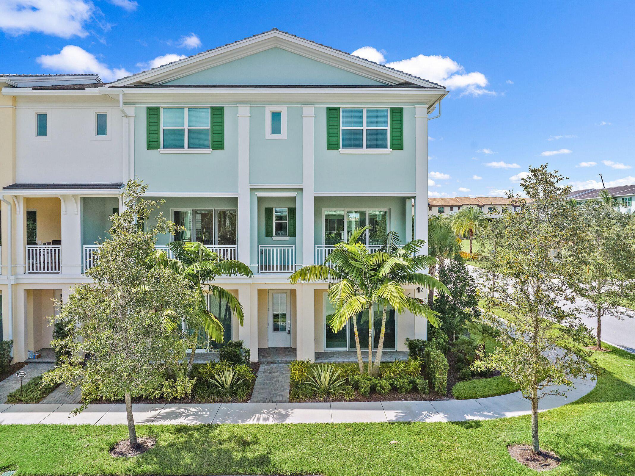 Absolutely Stunning & Upgraded ALTON END UNIT Townhouse Offering 3 Bedrooms, 3 1/2 Bathrooms 1/2 & 2 Car Garage, In The Heart Of Palm Beach Gardens. Step Inside This Fabulous Home; To Find Beautiful Upgraded Wood Look Tile Floors & 1 Full Bathroom Downstairs. On The Main Living Area You Will Find Am Open Floor Plan With A Large Balcony to Enjoy Sunsets & Sunrises, The Surrounding Kitchen Cabinetry is White Wood Shaker, With Extended Cabinetry For All Of Your Storing Needs, SS Appliances With A Gas Stove & Beautiful Stainless Steel Hood. Bedrooms Have Blinds For All Windows. This Corner Unit Is Filled With Windows & Natural Light. The Master Bedroom is Spacious With a His & Hers Closets, All Other Bedrooms Also Have Spacious Closets For Convenience. The Laundry Room is on the 3rd Floor The Large 2 Car Garage is Perfect for Extra Storage. This Home is Close to the Amazing Alton TownCenter Offering Top Notch Restaurants, Boutiques, etc. Alton Comes Equipped with High-speed Internet & Cable, State of the Art Fitness Center, Resort-Style Pools, Dog Parks and So Much More.