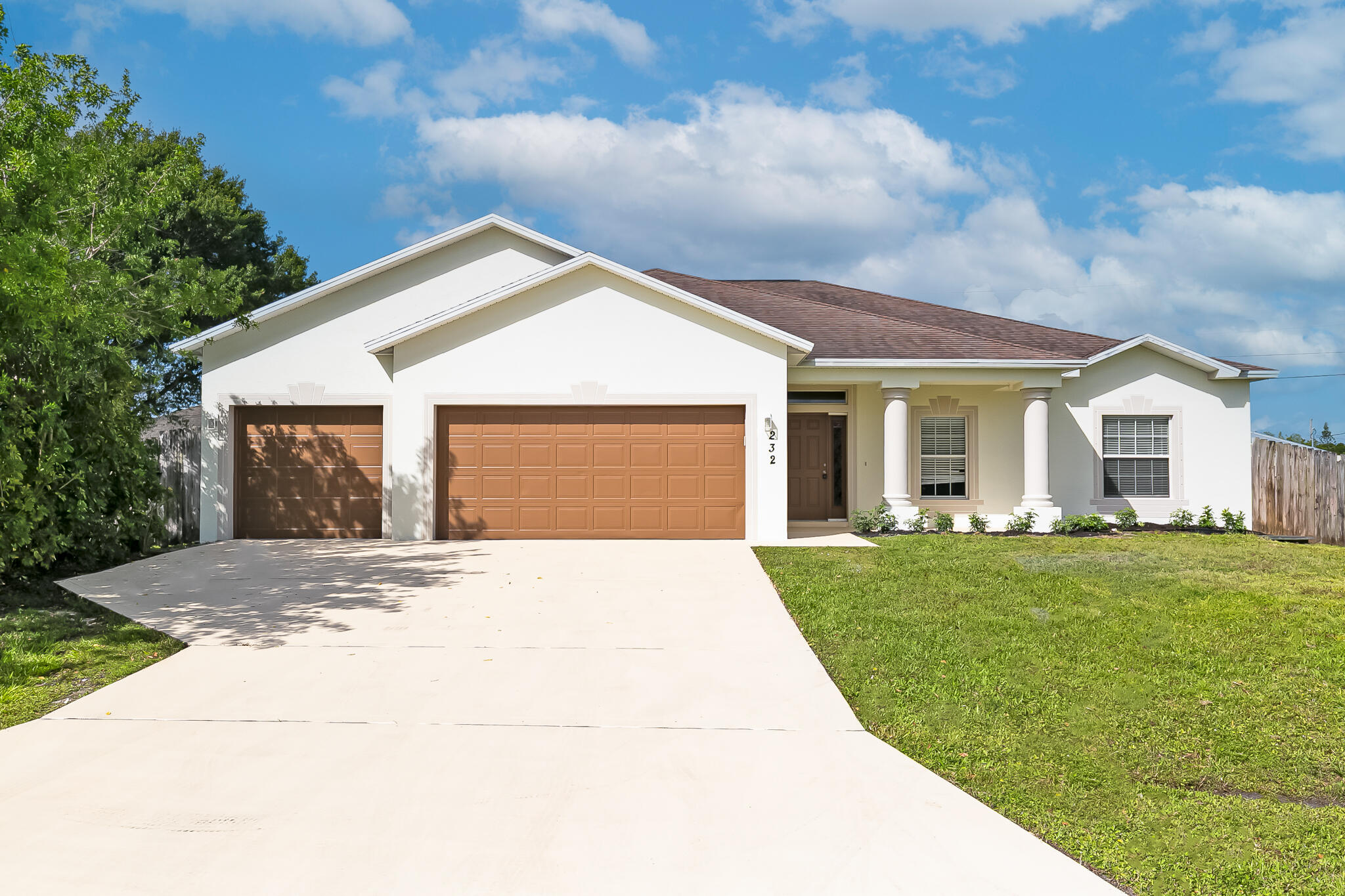 Looking for space, durability, and a fantastic location? This is the one! Built in 2007, this solid CBS home features 4 spacious bedrooms, 3 full baths, and a rare 3-car garage. It has just been freshly painted inside and out, giving it a sparkling, clean look. Located in an excellent neighborhood close to shopping, dining, and major highways. Move right in and start enjoying the Florida lifestyle!