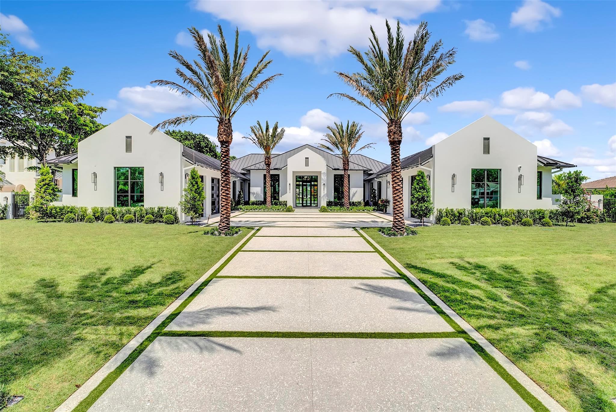 "NEW PRICE" Just Completed and Ready to Move In. Introducing this breathtaking Waterfront Brand New Home built by Bella Homes. A very rare opportunity to purchase this Modern "Masterpiece" perfectly nestled on a one-acre lake front lot situated in the highly sought after FieldBrook Estates consisting of only 54 homes. This 5 Bed, 5 Full Baths, 2 Half Baths, Office, Media Room, 4 Car Garage, 1 story open concept home that invites modern clean lines, warm woods and stone touches with lots of natural light. This home offers the very best Designer Finishes and Smart Home Technology offering Lutron Centralized Lighting System, 5G Dedicated Fiber, Resort Style Pool with Lush Landscaping Package. Perfectly located just minutes away from Boca Raton's top schools and world class shopping.
