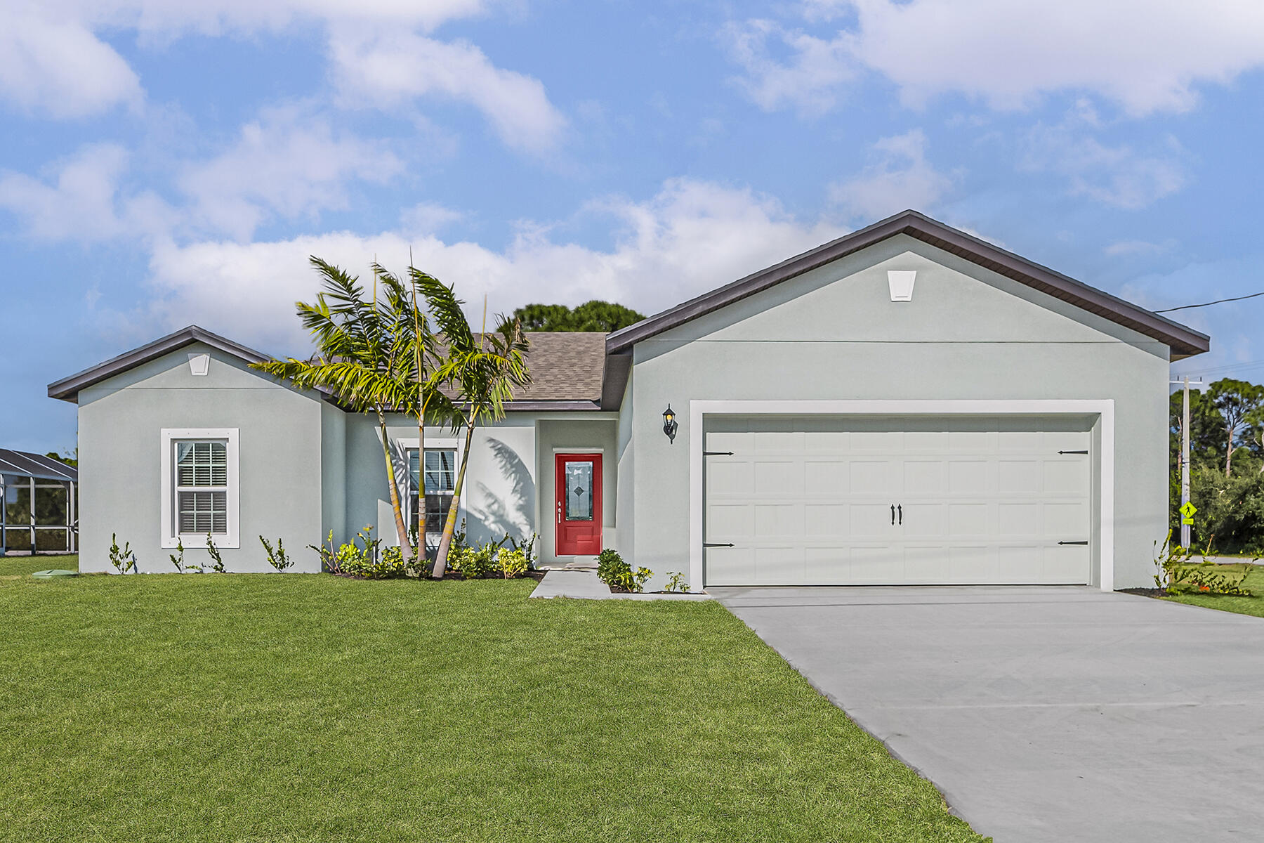 Ask about our builder-paid closing costs & no down payment options! Presenting the Braden floor plan at Port St. Lucie - a 3-bedroom, 2-bath retreat designed for every day living. The open layout, featuring energy-efficient Whirlpool® appliances and granite countertops, makes hosting a breeze. With thousands of dollars in upgrades, including front yard landscaping, an attached two-car garage, and a private master retreat with a spacious walk-in closet, the Braden is built for comfort and style. Located in a premier area, Port St. Lucie offers residents easy access to local parks, pristine beaches, and recreational activities. Enjoy top-rated schools, shopping, and dining nearby! **Appliance models subject to availability.**