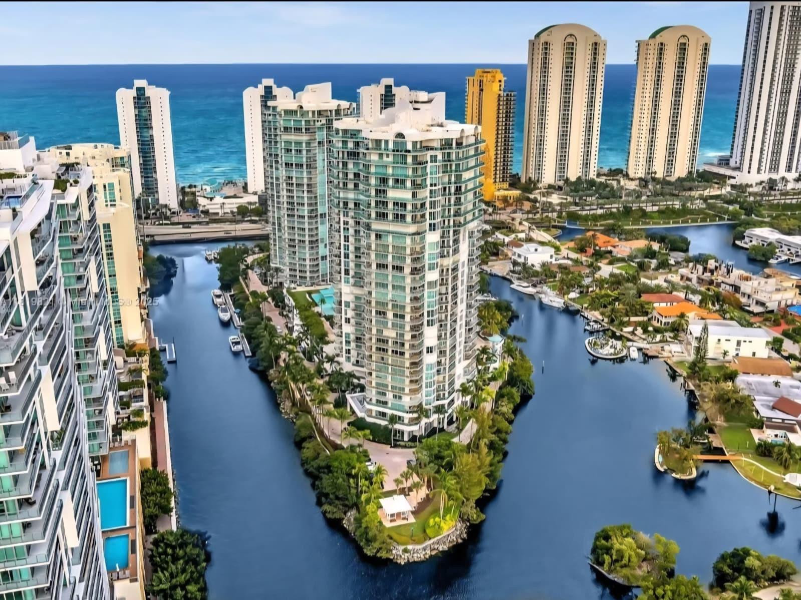 Experience Coastal Luxury at Its Finest Dream apartment located on the prestigious private island of Oceania | Sunny Isles Beach, FL. Enjoy the best of both worlds, the serenity of private island living and the vibrant energy of the coast, in this spectacular third-floor residence, ideal for those who appreciate breathtaking Intracoastal views without the need for great heights. This unit offers an exceptional vantage point for a third floor, perfect for those who value comfort and stability while still enjoying a stunning panoramic view of the water. Featuring 2,345 sq ft of interior space + 700 sq ft of private terraces, this elegant home offers: 3 spacious bedrooms, each with ensuite bath, private terrace, and beautiful Intracoastal views 3 parking spaces and an optional dock