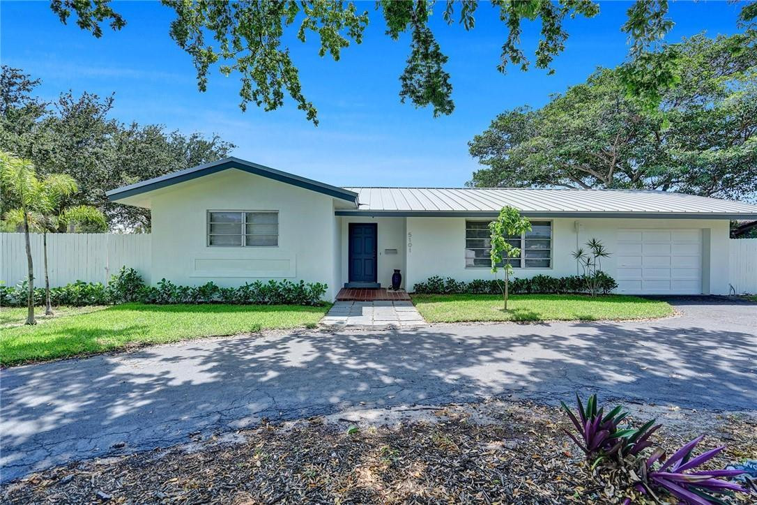 Live in the highly desirable neighborhood of Lighthouse Point. The home is a Short Bike ride from Great Beaches, Shopping and Great dining. This Beautiful Mid-Century home sits on an Oversized Corner Lot & features a New Metal Roof, New Air Conditioning system & Duct Work, New Electric Panels Inside & Out, New Floorings through, Renovated Bathrooms, A large Covered Outdoor patio, A one Car Garage, New Fence and Landscaping, A lot of room for a pool. Lighthouse Point is a quiet neighborhood with sidewalks, Great Parks, Tennis Center, Yacht Club. Property can be rented Furnished or Unfurnished, can be for 6 months or for annual lease.