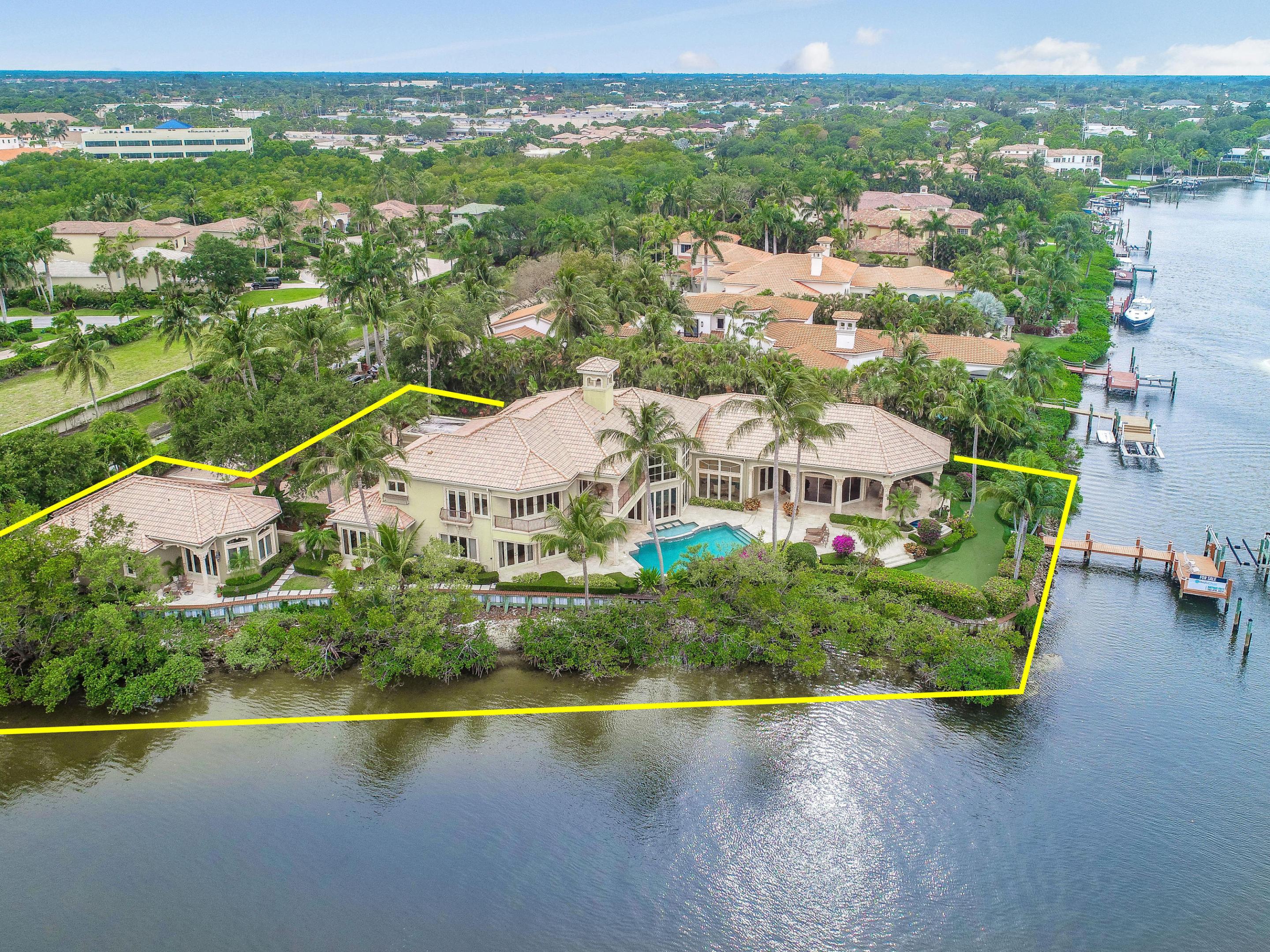 The best views that Jupiter has to offer! This phenomenal estate residence represents a singular opportunity on one of Jupiter's most idyllic streets. The expansive home is perfectly situated under a canopy of mature palms presages the hushed aesthetic continued throughout the property. Securely situated at the end of a private road. Breathtaking, picturesque views from nearly every room, boasting 2 master suites, one on each floor. Oversized 4 car garage with ample outdoor parking. 
High ceilings, custom mill work, and a recently painted interior make for light and bright living quarters. Open kitchen concept, GAS cooktops, 2 dishwashers, and an eat-in kitchen. 
No details were overlooked in the construction of this waterfront residence. Wide water, corner preserve and ligthhouse views. Marble & wood flooring, impact windows & doors, come view this spectacular residence today.

Enjoy all that Jupiter lifestyle has to offer. Harbourside, clean free parking beaches, unbelievable fishing, snorkeling, diving, Stand-Up Paddle-boarding, Spear-Fishing, Kite-Surfing, Cycling, Surfing, Local Restaurants, Shopping, Historic Jupiter Lighthouse tours, etc.