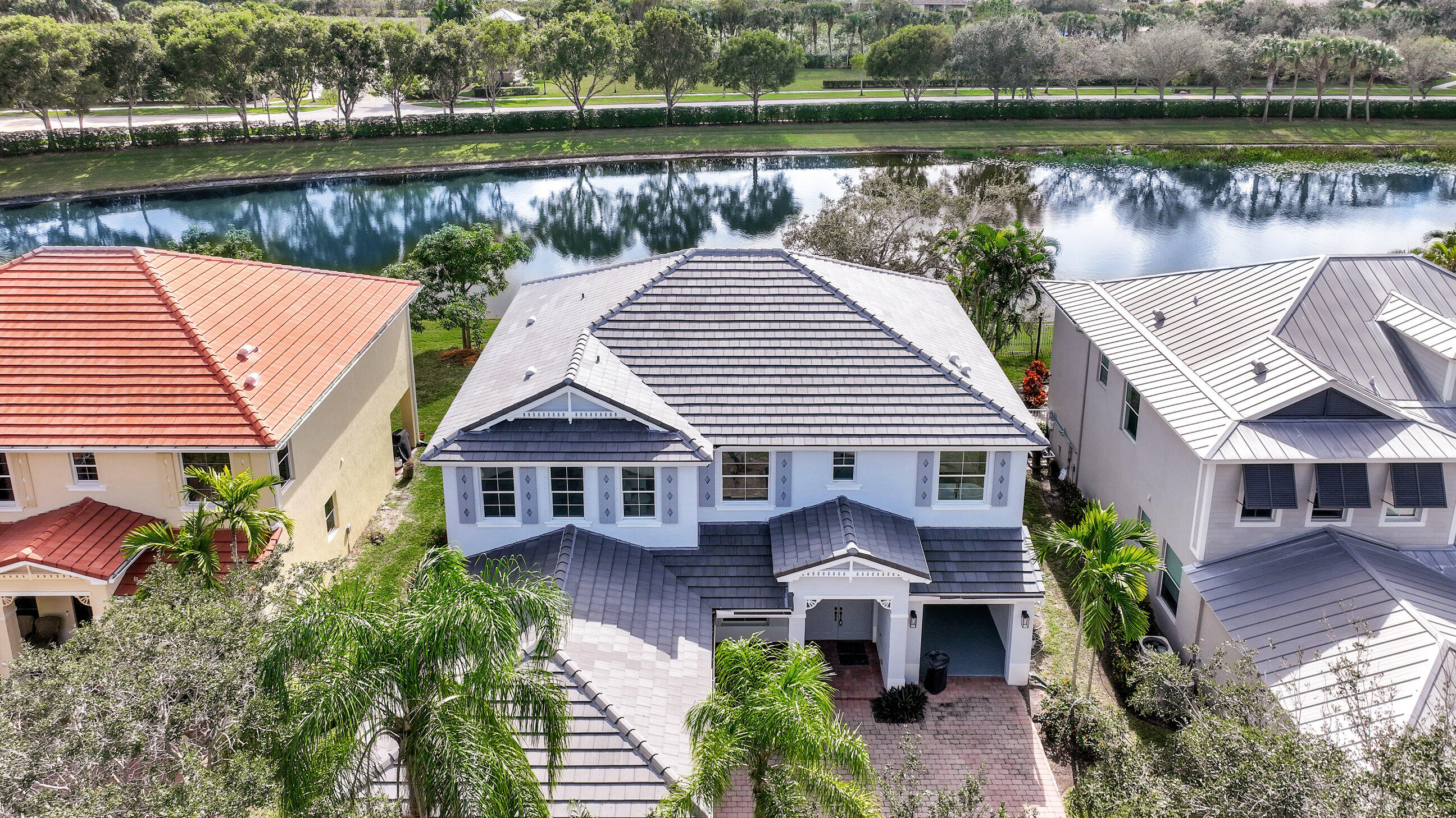 Luxury lakefront living in Royal Palm Beach! This beautifully updated home features 5 bedrooms plus a spacious office, 4 fully renovated bathrooms, and a brand-new roof. The stunning primary suite offers a spa-like retreat, while the open-concept gourmet kitchen is equipped with modern appliances—perfect for entertaining. Enjoy new porcelain flooring on the main level and waterproof laminate upstairs. Additional upgrades include a refreshed laundry room and a 3-car garage with new door motors. Relax with serene lake views in a friendly community. Seller offering closing cost assistance. Call today to schedule your private showing! Luxury Lakefront Living in Royal Palm Beach  Welcome to an exceptional opportunity to own a beautifully upgraded lakefront home in a highly desirable, friendly community. Perfectly positioned on a serene waterfront lot, this impressive residence blends elegance, comfort, and modern convenience.  This spacious home features 5 bedrooms plus a large private office, offering flexibility for work-from-home living or additional guest space. The property has been thoughtfully updated with a brand-new roof and four fully renovated bathrooms, showcasing contemporary finishes and high-end fixtures throughout.  The primary suite is a true retreat, featuring a stunning, spa-inspired bathroom designed for relaxation and luxury. At the heart of the home, you'll find a gourmet open-concept kitchen equipped with modern appliances, ideal for both everyday living and entertaining.  Additional highlights include:  •  New porcelain flooring on the main level •  Waterproof laminate flooring throughout the second floor •  Upgraded laundry room with new appliances •  Spacious 3-car garage with new door motors •  Breathtaking lake views providing a peaceful backdrop  As an added bonus, the seller is offering assistance with closing costs, making this an even more attractive opportunity.  Don't miss your chance to own this move-in-ready lakefront gem—schedule your private showing today.  Contact the listing agent for more information or to book an appointment.