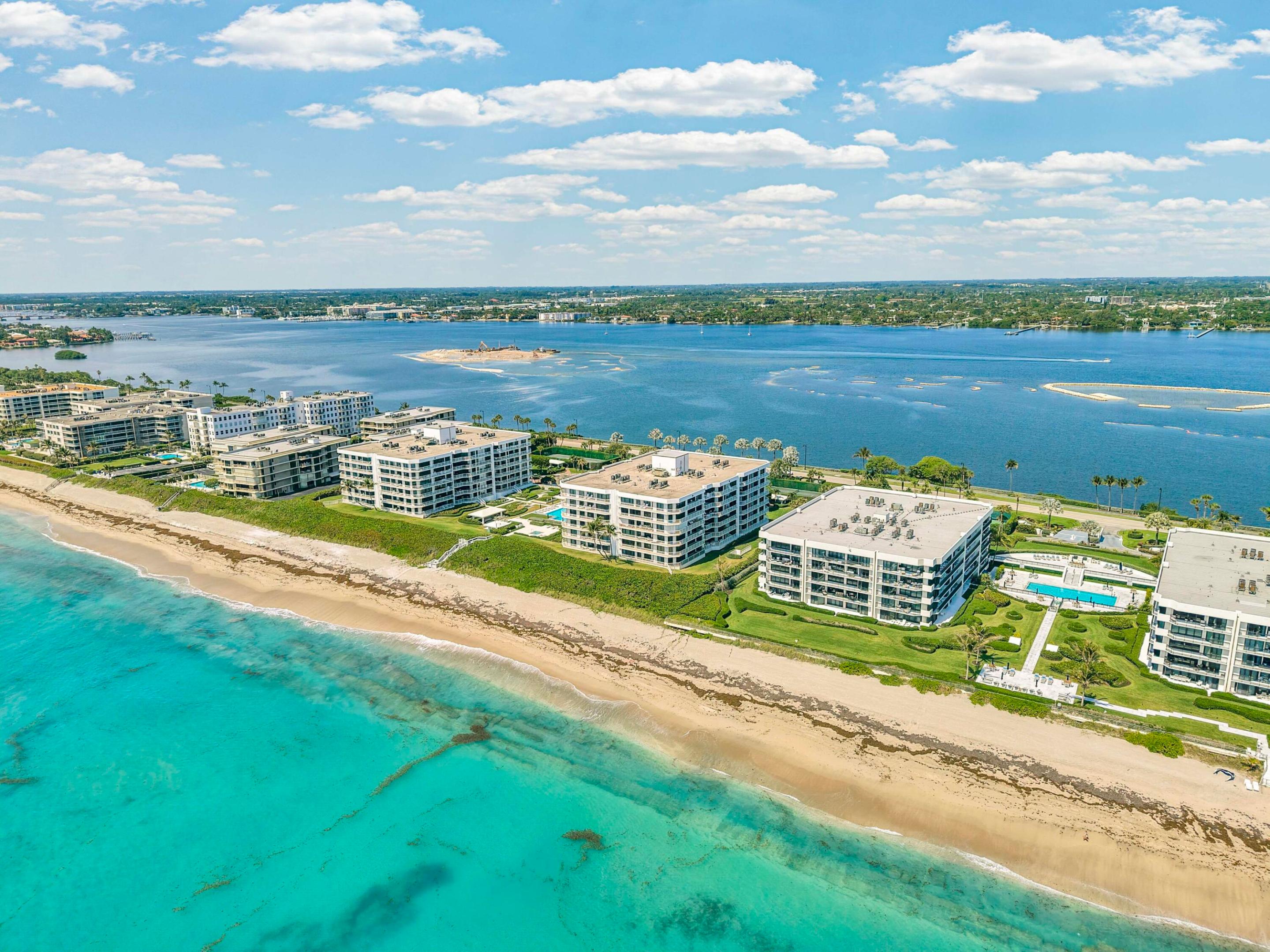 Palm Beach luxury has seen many renovations, but few as rare as this. Tucked inside The Enclave, this one-of-one 3-bedroom, 3-bathroom oceanfront residence was fully re-engineered and redesigned by HW Interiors into a true coastal design statement. Warm organic textures, custom finishes, and ocean-inspired materials create a home that feels elevated, serene, and luxurious. Hidden bedrooms add an unexpected design element, enhancing the home's custom feel and thoughtful layout. From quiet morning sunrises on the water to sunset entertaining, this residence captures the best of the Palm Beach lifestyle. Set to be featured by Modern Luxury in Fall 2026, this is more than a condo. It is a collectible oceanfront escape.