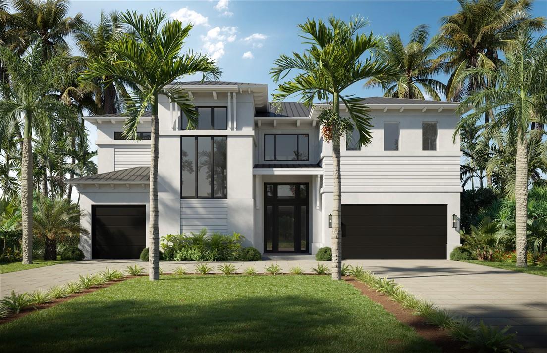 New Coastal-Inspired Deepwater Estate sited on 80' +/- of waterfrontage on the Royal Poinciana Waterway. Designed by Miklos Architecture, this sophisticated chic estate features impressive light-filled interiors from nearly every major room. Second level features large family room/loft accommodating four bedrooms including a luxe master suite. Amenities include impact windows, metal roof, elevator, two laundry rooms, 3 bay garage, cabana bath, waterfront dining and gourmet chef's kitchen with walk in pantry. Outdoor entertaining is enjoyed at the expansive covered loggia and south-facing resort-style pool with spill-over spa. New 80'+/- yacht dock minutes to the Hillsboro Inlet for the avid boater. Coming Summer 2024 DISCLAIMER: Information published or otherwise provided by the listing company and its representatives including but not limited to prices, measurements, square footages, lot sizes, calculations, statistics, and videos are deemed reliable but are not guaranteed and are subject to errors, omissions or changes without notice. All such information should be independently verified by any prospective purchaser or seller. Parties should perform their own due diligence to verify such information prior to a sale or listing. Listing company expressly disclaims any warranty or representation regarding such information. Prices published are either list price, sold price, and/or last asking price. The listing company participates in the Multiple Listing Service and IDX. The properties published as listed and sold are not necessarily exclusive to listing company and may be listed or have sold with other members of the Multiple Listing Service. Transactions where listing company represented both buyers and sellers are calculated as two sales. Some affiliations may not be applicable to certain geographic areas. ?Information published or otherwise provided by seller, listing company or its representatives is deemed reliable but are not guaranteed and subject to errors, omissions, or changes without notice. If your property is currently listed with another broker, please disregard any solicitation for services. Copyright 2024 by the listing company. All Rights Reserved.