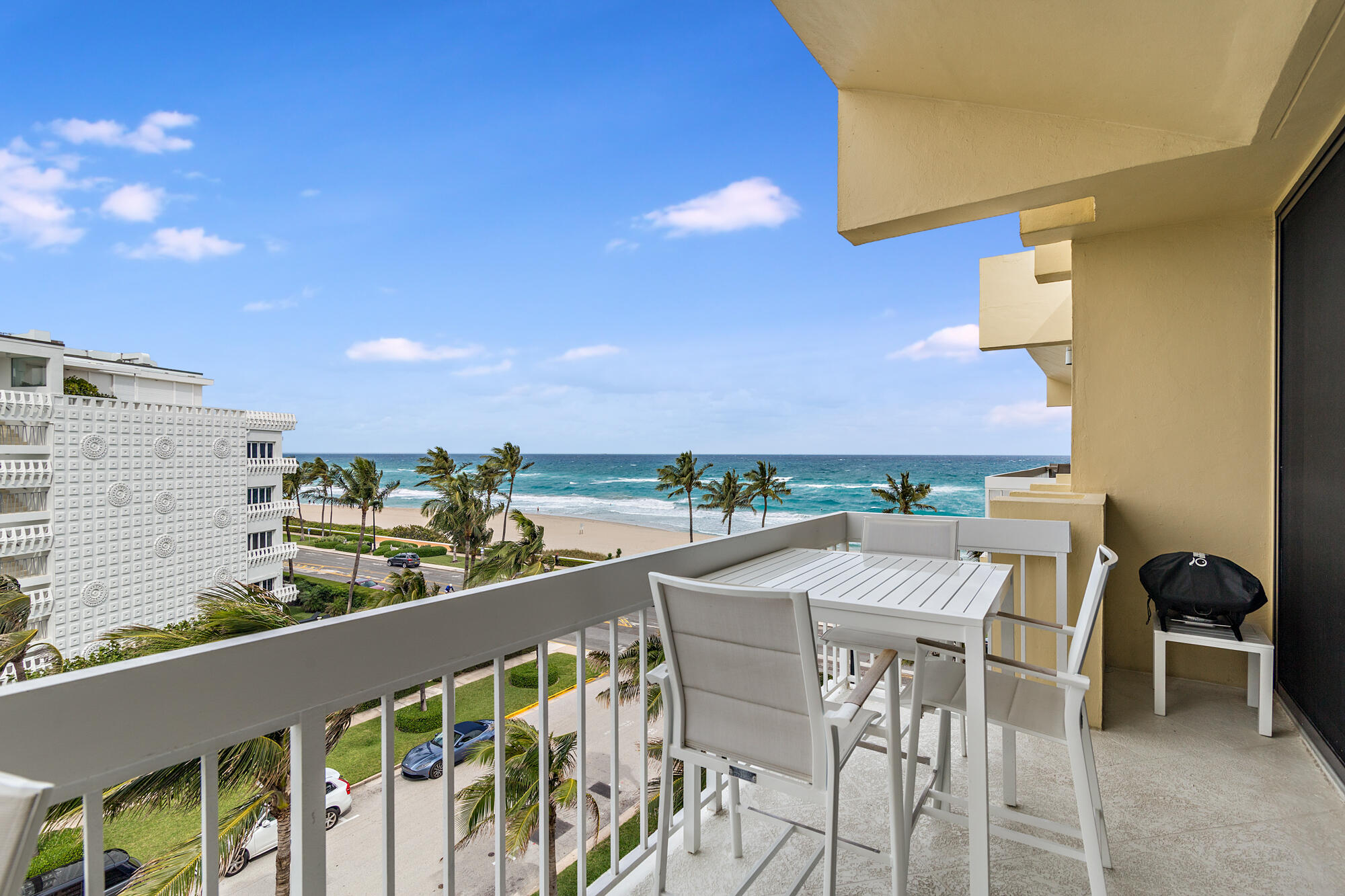 Stunning turnkey oceanfront 2-BD, 2.5-BA just steps away from everything Palm Beach has to offer. No stone has been left unturned in this recent renovation featuring an open kitchen with amazing views from a high floor. The 330 Building has one of the best pools and gyms in all of Palm Beach. Closing shall take place in November 2022.