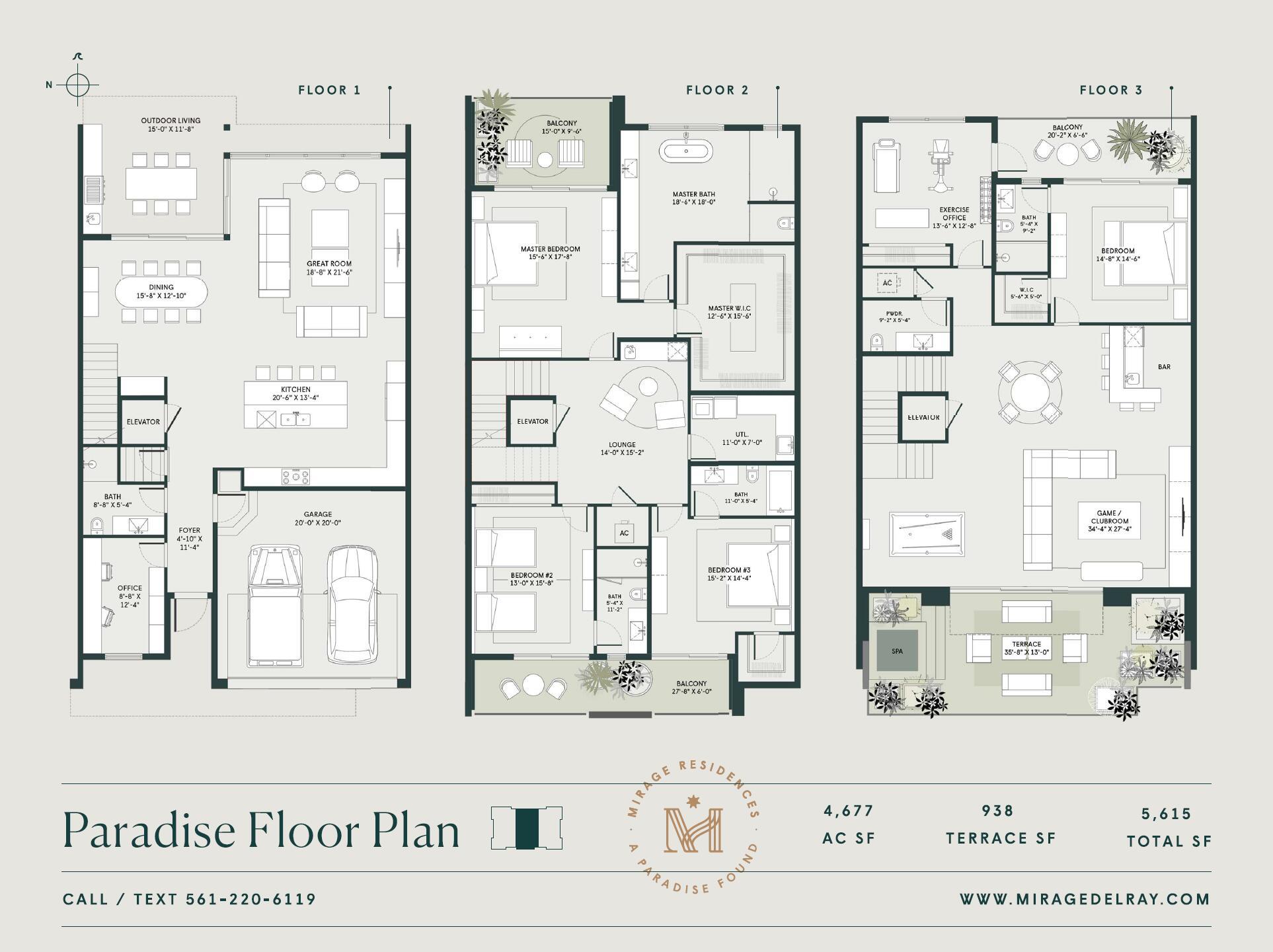 MIRAGE RESIDENCES - Residential