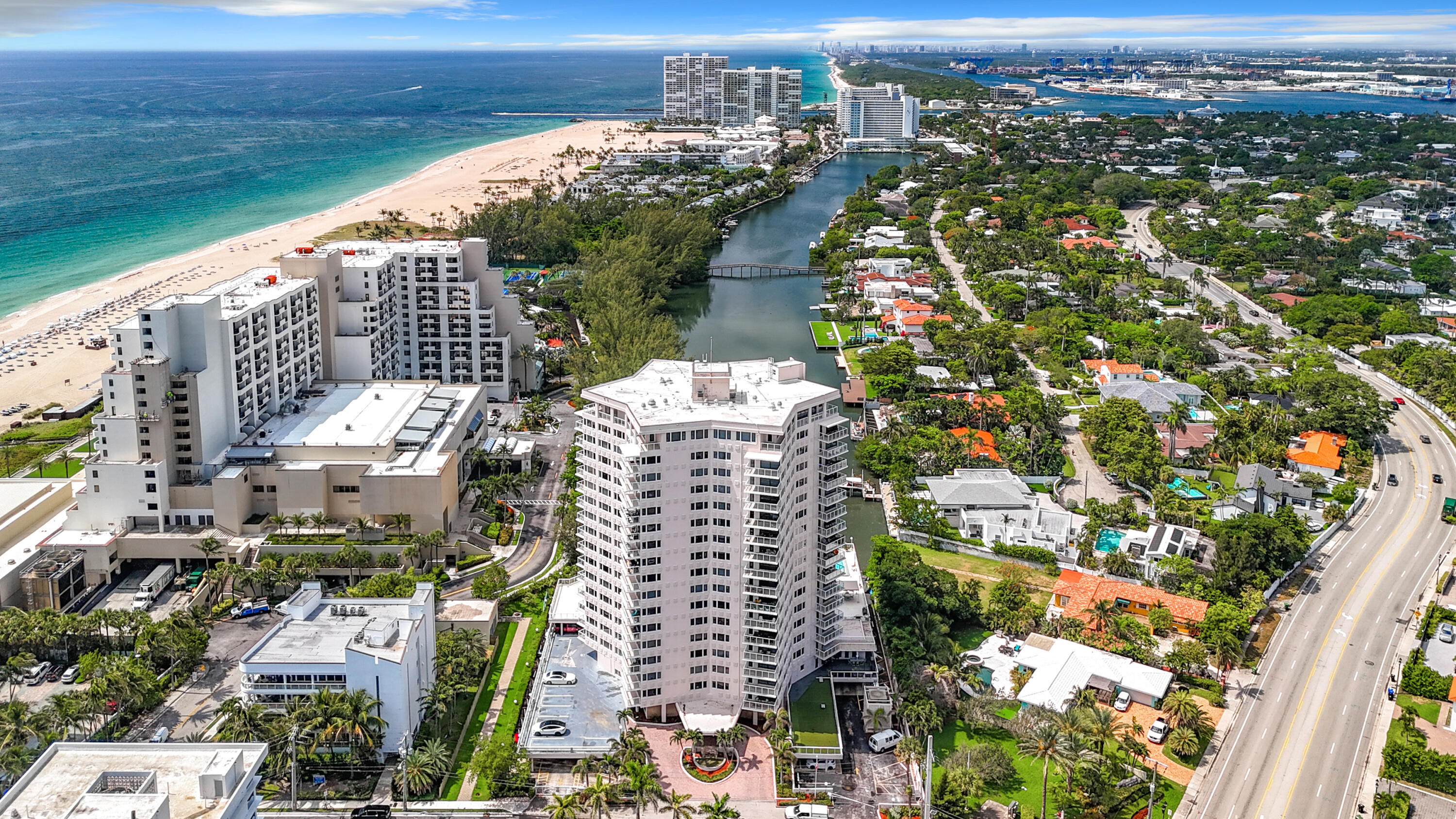 Welcome to this stunning waterfront condominium in Maya Marca Condo, located in Fort Lauderdale, Florida. This 2-bedroom, 2-bathroom residence offers 1,609 square feet of refined living space situated on the 15th floor, providing exceptional views and a serene elevated lifestyle. The thoughtfully designed layout maximizes comfort and functionality. As a waterfront property, this residence offers the distinctive advantage of direct water access and the tranquility that comes with an aquatic setting. Whether you seek a sophisticated residence or an investment opportunity, this condominium presents an exceptional choice for discerning buyers seeking quality and location. Maya Marca will be undergoing a major 2 year, 9-million-dollar transformation of all of the common areas. Approximate $110,000 special assessment is pending to be buyer paid closing expense resulting in a lower property tax assessment while enjoying the enhancements for decades into the future.