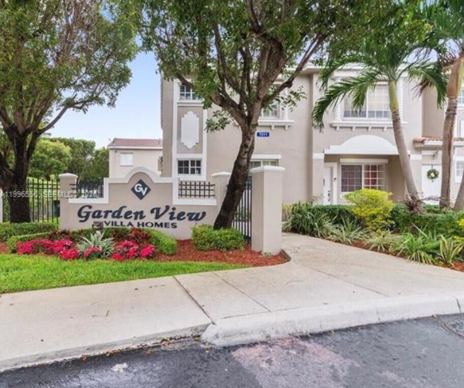 Welcome to this comfortable two-bedroom, two-bathroom condominium located in Garden View Villas Homes Condo in Hialeah, Florida. This thoughtfully designed residence offers 963 square feet of finished living space, providing ample room for everyday living and entertaining. The floor plan features two separate bedrooms and two full bathrooms, making it an efficient use of space for various living arrangements. Situated in the established Garden View Villas Homes Condo community, this property offers a convenient location in Hialeah. Whether you're seeking a practical residence or an investment opportunity, this condominium presents a solid option in the current market. updated master bathroom, washer and dryer