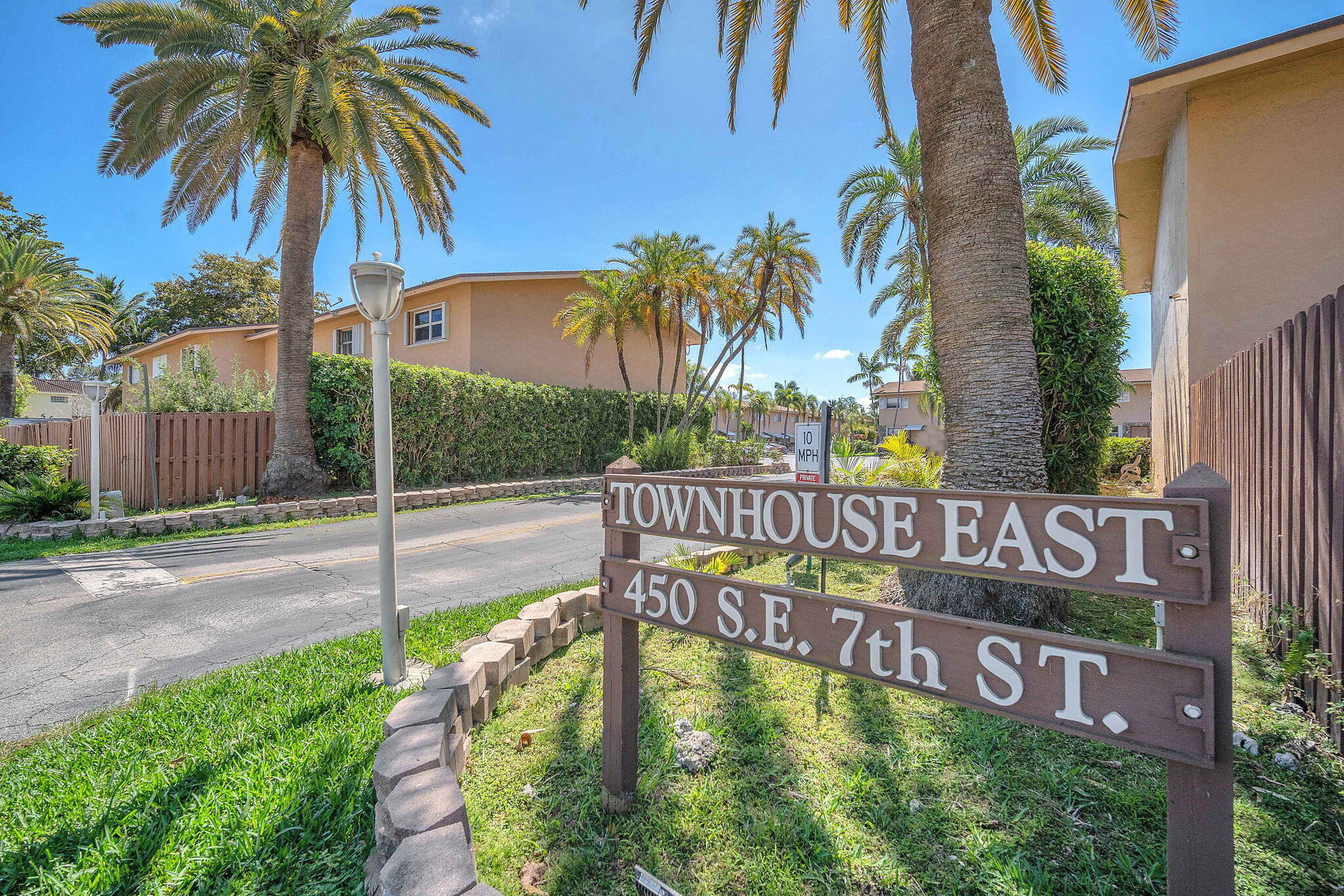 Stunning townhouse in Dania Beach moving ready, only 4 minutes from the Beach.   Some stunning Ethan Allen furniture  included in the purchase  of this Property.   Metal  hurricane shutters in all windows and doors.    Located in a quiet, peaceful, and secure neighborhood.  Enjoy a clubhouse, pool, and very friendly neighbors. Just 4 minutes by car to the beach, 12 minutes bike, or 28-minute walk.