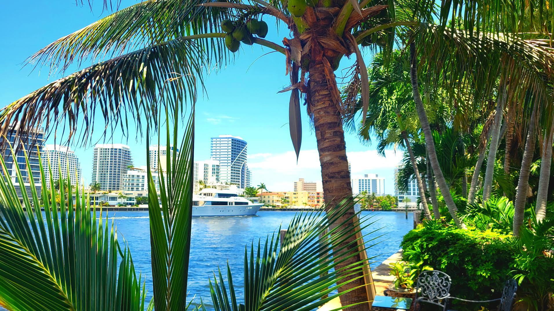 Where the View Speaks Louder Than Words--DREAM * DESIGN * and BUILD * your MASTERPIECE *  Directly on INTRACOASTAL * UNLEASH YOUR IMAGINATION .  If this property fits your vision, submit your strongest offer before someone else makes the decision for you. WELL STRUCTURED OFFERS WILL BE PROMPTLY CONSIDERED WITH DISCRETION AND FLEXIBILITY. The accompanying renderings are presented solely as inspiration for your endless ultra-luxury development possibilities  * Here is your open INVITATION TO CUSTOM BUILD YOUR OWN BRAND NEW ULTRA-HIGH-END HOME TAILORED TO YOUR TASTE, A RARE ADVANTAGE UNMATCHED BY THE COMPROMISES OF SPEC-READY-MADE HOMES OR THE LIMITATIONS OF RENOVATED OLDER HOMES. * Top FL Architect: "IT's ALL ABOUT THE VIEW. This lot has the BEST PANORAMIC WATERFRONT VIEW SPOT on AQUA VISTA  right in the center of the Wide-Water-Intracoastal-Triangle ideal for a large 10,000 Sq Ft LUXE-MANSION in the heart of "THE YACHTING CAPITAL OF THE WORLD".   ULTRA HIGH-NETWORTH NEIGHBORHOOD: Live in a $20M+ Ultra-High-End Tier-One enclave with 24/7 Security DEVELOPMENT START-UP EQUITY: Acquire at Land Value, BUILD your 10,000+ sq ft trophy estate and capture $10M+ immediate equity that would otherwise be lost to a third party if you chose to pay for readymade spec or renovated older home. FL TAX ADVANTAGE: A sovereign-grade U.S. wealth shelter with no state income tax, protecting and growing your legacy amid global uncertainty.  PRIVACY IS THE NEW LUXURY: NO BOAT TRAFIC Infront of your dock. Wide open Intracoastal delivers unmatched privacy no canals onlookers no sandbars. NO WAKE NO MOORING ZONE: Absolute tranquility in a rare no-wake, no boats mooring no sandbars crowds, free from narrow river boat traffic •  •  YOUR GATEWAY TO YACHTING CAPITAL OF THE WORLD: In the Heart of the Yachting Capital of the World with direct easy ocean access close to World Class Marinas. •FLORIDA LIFESTYLE: Five Minutes to Downtown, Fine Dining, Executive and International Airports. Next to 5 stars luxe hotels and Fl best sandy beaches for authentic Florida lifestyle. ELITE CLASS: Join an Elite Ownership Class that understands a fundamental truth of Wealth Preservation TIER ONE: The rarest Direct Intracoastal waterfront opportunities command the greatest long-term value, where scarcity, exclusivity, and irreplaceable location converge to create a true legacy investment. LARGE 1/3Acre area Land ideal for 10,000SqFt Home PLUS area suitable for TWELVE CARS GATED CIRCULAR DRIVEWAY, PLUS BRAND NEW Projected 2,500 ft Brand New Mega Concrete Dock. INCLUDED IN THE PRICE also is allowance for land prep for new development.   WELL STRUCTURED OFFERS WILL BE PROMPTLY CONSIDERED WITH DISCRETION AND FLEXIBILITY