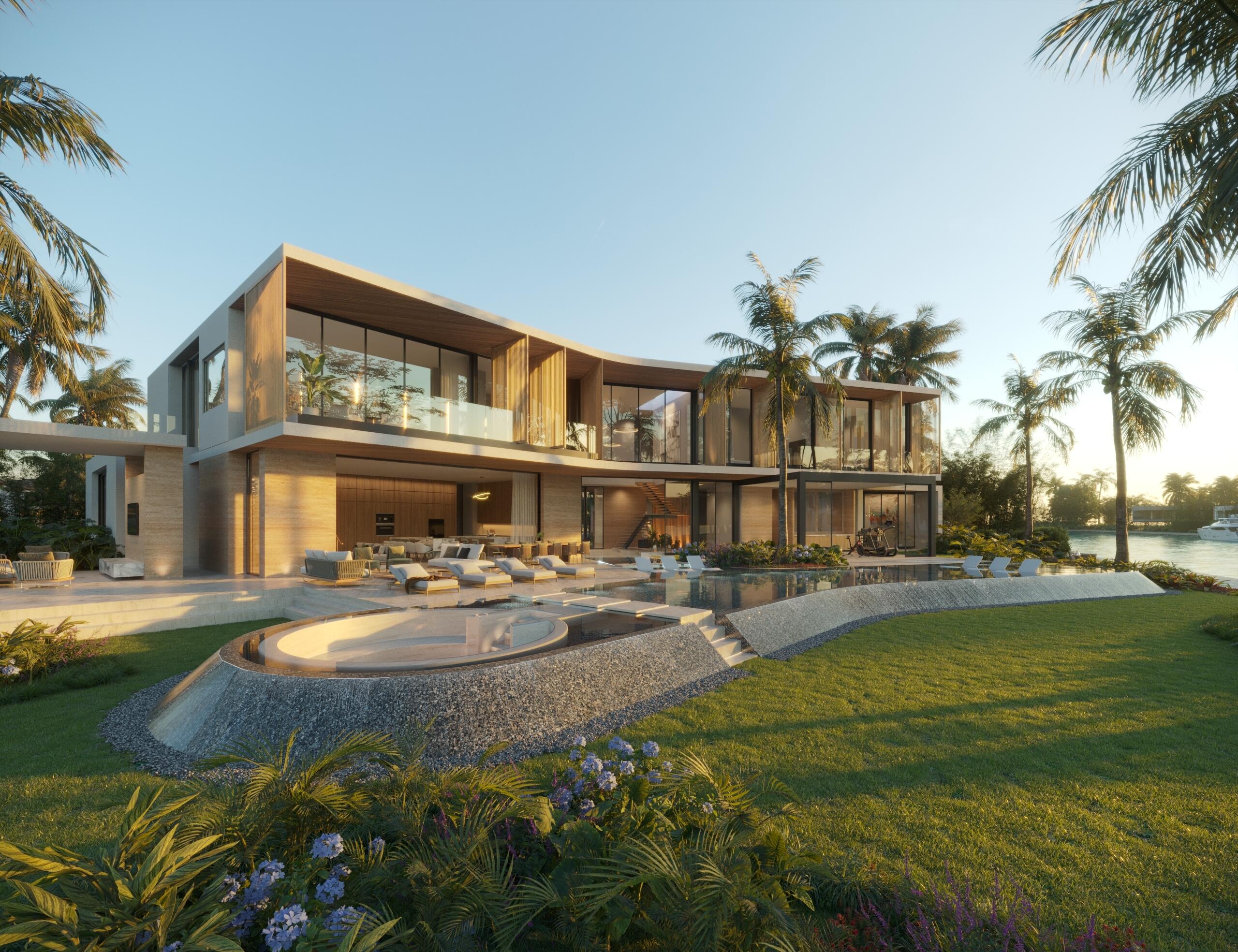 Positioned on Coral Ridge's most coveted point lot, this extraordinary waterfront estate commands an unparalleled 313 feet of waterfrontage on a half-acre lot along the widest canal in the neighborhood, directly across from the prestigious Coral Ridge Country Club. Encompassing over 9,200 square feet of interior living space and more than 8,500 square feet of outdoor green spaces; this architectural masterpiece delivers a true resort style living. Featuring 7 bedrooms and 12 bathrooms, the residence seamlessly blends grand-scale entertaining with exceptional everyday living. Amenities include a private wellness retreat complete with a state of the art gym, sauna, cold plunge, and spa inspired facilities. A rare opportunity to own one of Coral Ridge's most significant waterfront estates.