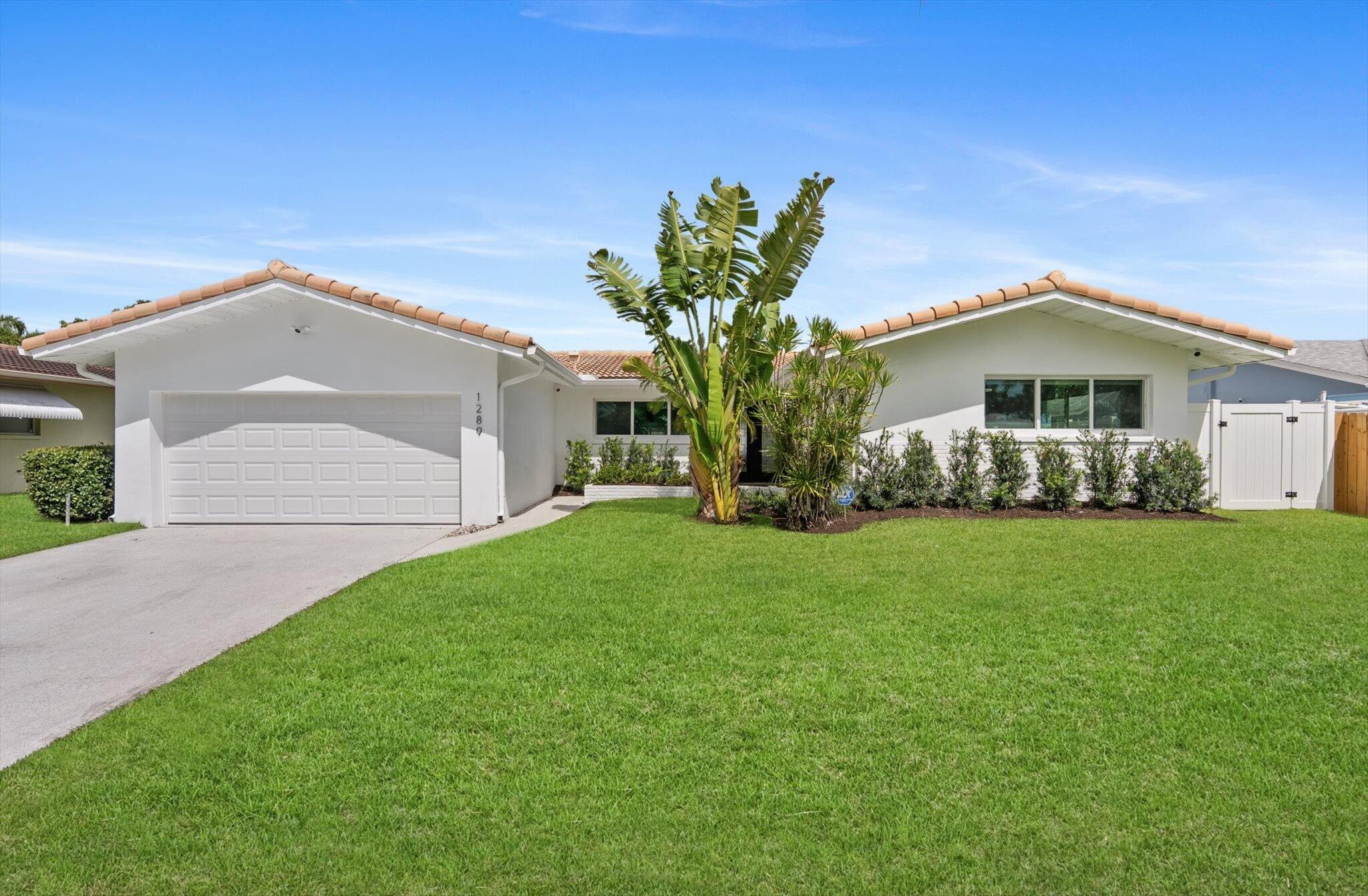 Spacious 5-bedroom, 5-bathroom home completely renovated in highly desirable Boca Raton Square. This thoughtfully redesigned residence features porcelain tile flooring throughout, a beautifully updated kitchen with quartz countertops and a stylish backsplash, all new PBC plumbing, new ductwork, and full impact windows and doors. Enjoy outdoor living with a brand new pool and freshly updated landscaping, creating a private backyard retreat perfect for entertaining. The home offers a functional and well-planned layout with generous living spaces and beautifully updated interiors. Ideally located within walking distance to A+ rated Addison Mizner Elementary. No HOA and no restrictions.
