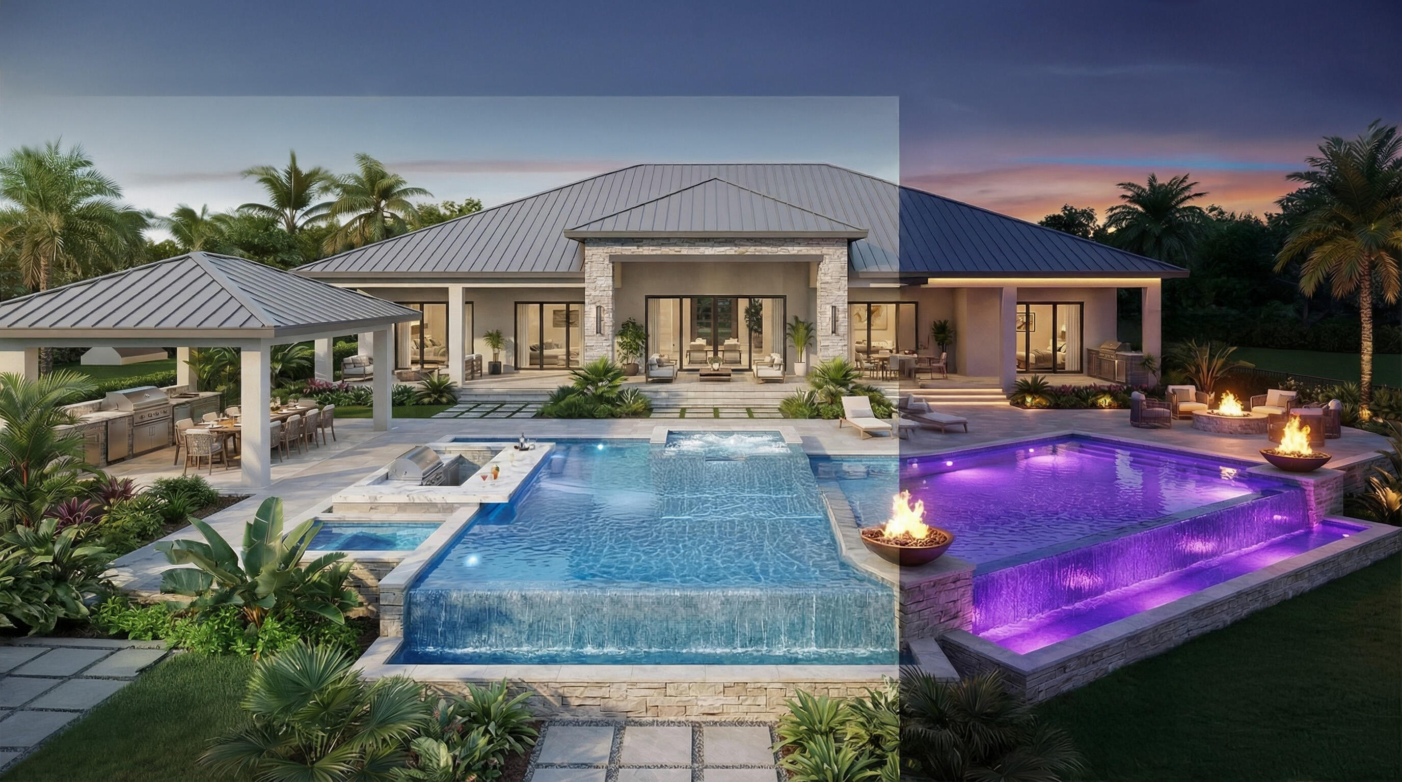 Welcome to 20 NE 24th St, a pre-construction lakefront masterpiece in Lazy Lake on a 21,400 SF lot with a private gate, fenced perimeter, and NO HOA! This 4,450 SF home features 4 bedrooms—including dual primary suites with wow-factor lake views—plus an office. The chef’s kitchen boasts large-format porcelain tile, Sub-Zero fridge, and Wolf appliances. Car lovers will covet the double-height garage wired for a car lift and EV charging. Entertain in the resort-style backyard featuring a covered outdoor summer kitchen/BBQ. The custom pool will feature a hot tub spa overlooking the water! Built to the highest standards with impact windows, metal roof, and smart-home tech. Secure this South Florida gem and customize your dream finishes today!