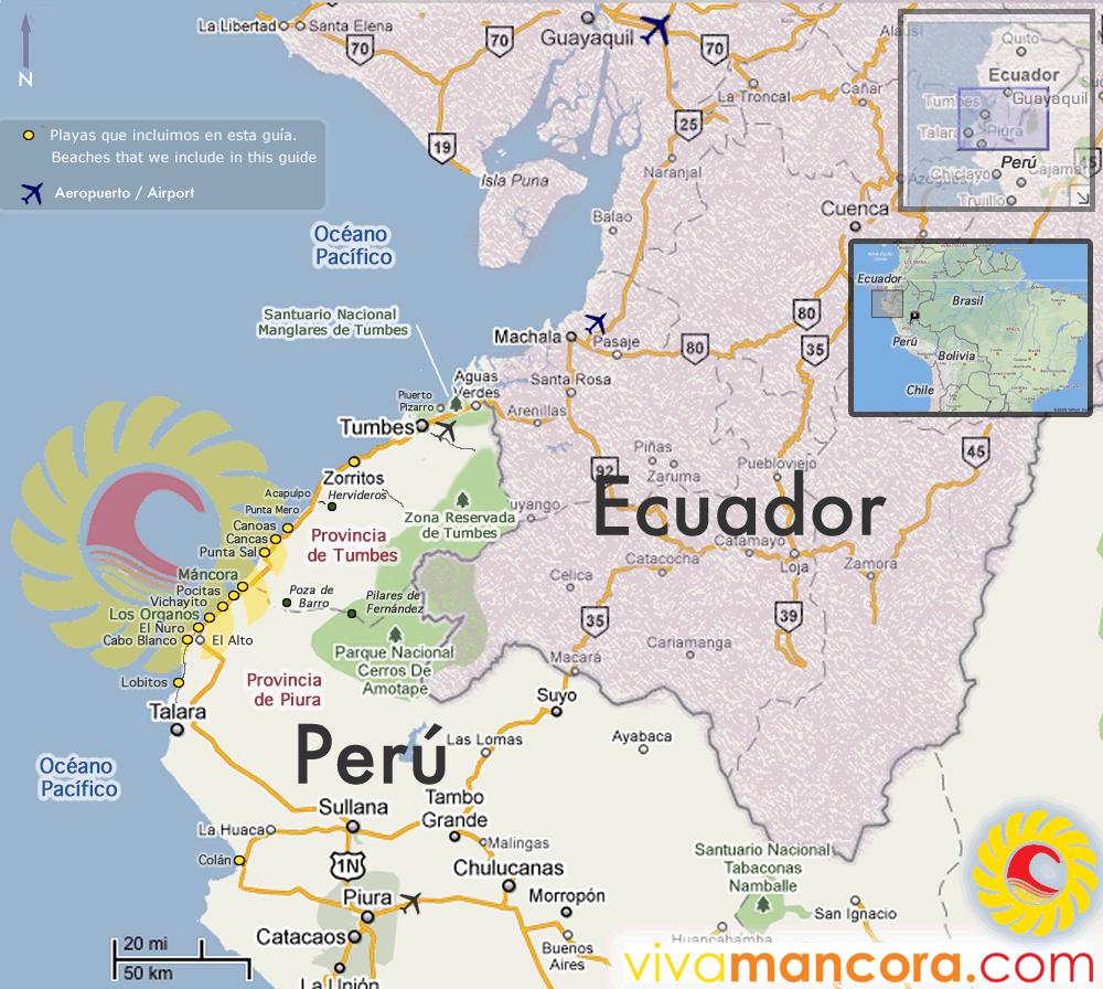 Mancora,Peru - Land