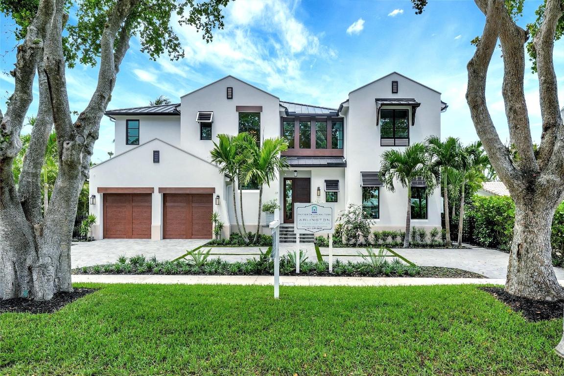Located just steps from the scenic Flagler bike path, this stunning new construction residence blends luxury living with an unbeatable location. Designed by acclaimed architect Randall Stofft and built by Arlington Building Corporation, the home showcases thoughtful craftsmanship and refined details throughout.

Step inside to soaring ceilings and expansive windows that flood the space with natural light. The well-appointed layout includes 4 spacious bedrooms, each with its own ensuite bath, plus a dedicated office and club room. Coffered ceilings, detailed moldings, and high-end finishes elevate the home. The gourmet kitchen is equipped with a 36" Sub-Zero refrigerator, Viking 6-burner gas range, and a wet bar with wine fridge. Step outside to the covered loggia featuring a fully equipped summer kitchen with Naturekast cabinetry, refrigerator, sink, and grill, along with a wood-burning fireplace, cabana bath, and a heated pool & spa set in a beautifully landscaped tropical, private oasis.

Perfectly positioned near picturesque Flagler Drive, Summa Beach, South Olive Park & Tennis Center, and the Park Golf Facility, this exceptional property offers the ideal blend of elegance, comfort, and convenience.