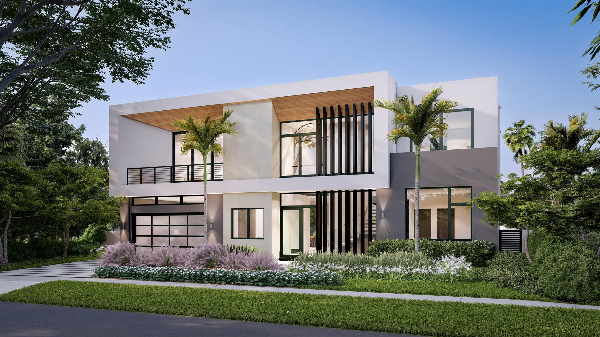 Delivering Q4 2024 (November) Elegant luxury meets understated comfort in this brand new, custom-built, exquisite,5 bedroom plus bonus room,6 full bathroom, smart home with an elevator featuring an oversized 2- car garage with custom doors and lusciously landscaped backyard with heated saltwater pool that will take your breath away. It rests on a private 0.19 acre lot with extra wide deep water canal access in the coveted Coral Key community in Lighthouse Point. Impress your family and friends when you take them out on a Yacht or Catamaran from your private 100' Deepwater Dock into the serene ocean though the intracoastal with no fixed bridges or turns. As soon as you walk through the contemporary front door, you'll appreciate incredible attention to details including modern volume drop ceilings with controlled lights to set the mood, sophisticated Recessed and Strip Lighting throughout and fixtures with Lutron dimmer switches, textured accent deco walls, stunning oversized Padron tile, hurricane resistant windows and sliding doors and gorgeous oversized pool, Jacuzzi and personal boat dock. The gourmet, open-concept kitchen is perfect for making you feel like the best host. It is equipped with top-of-the-line Wolf, Sub Zero, Asko,Bosch and LG appliances including 48" gas stove, retractable slim hood and also multiple beverage centers. There are stylish, raised, white satin cabinets that add modern flare. The oversized kitchen island serves as a perfect serving station for your guests. The entire house has an open plan making it ideal for entertaining. There is 1 bedroom, bonus room and 2 full bathrooms on the ground level. Wake up to the breathtaking pool and canal views in your primary bedroom. It also features a generous walk-in closet, and access to the oversized balcony that offers serene water views. The en-suite master bathroom is finished with dual vanities, soaking tub, and Kohler shower system with Rain head, handheld shower head with many controls and an outdoor option with privacy. All bedrooms have their own bathroom and feature walk-in closets and there is also a bonus room upstairs. There is a laundry room on both floors for comfort which offers a full-size LG front-load washer and dryer. Step out and enjoy the sun and a magnificent oasis on the covered, tiled lanai with outdoor kitchen, overlooking the gorgeous canal and a lushly landscaped garden and generous hot tub. The home is just a few miles from the beach, and in close proximity to the amazing and sophisticated Mizner Park in Boca Raton that has some of the best entertainment venues, restaurants and upscale shopping in South Florida. With this exceptional home, you get the luxury of brand-new construction but the added bonus of ample upgrades that require no additional waiting of contractors or expenses (Control4, whole home generator). Enjoy the Florida lifestyle and modern organic living that is second to no one in the Neighborhood! All measurements are approximate. Please check out the 3D virtual walk through.