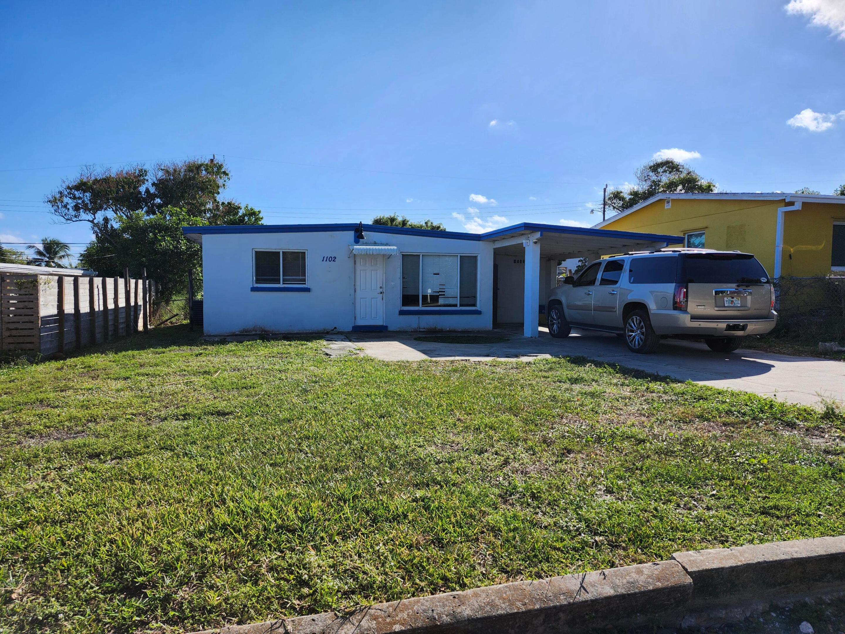Welcome to this charming 3-bedroom, 2-bathroom single-story residence located in the Hypoluxo Ridge community of Lake Worth, Florida. Offering 946 square feet of finished living space, this home provides comfortable proportions ideal for those seeking a practical layout. The single-floor design eliminates stairs and makes everyday living convenient and accessible throughout the home. Situated in the established Hypoluxo Ridge subdivision, this property presents an excellent opportunity for buyers looking for straightforward, quality residential living in Lake Worth. Main house is 2 bed 1 bath with separate efficiency unit with rear 1 bed, 1 bath studio, in rear