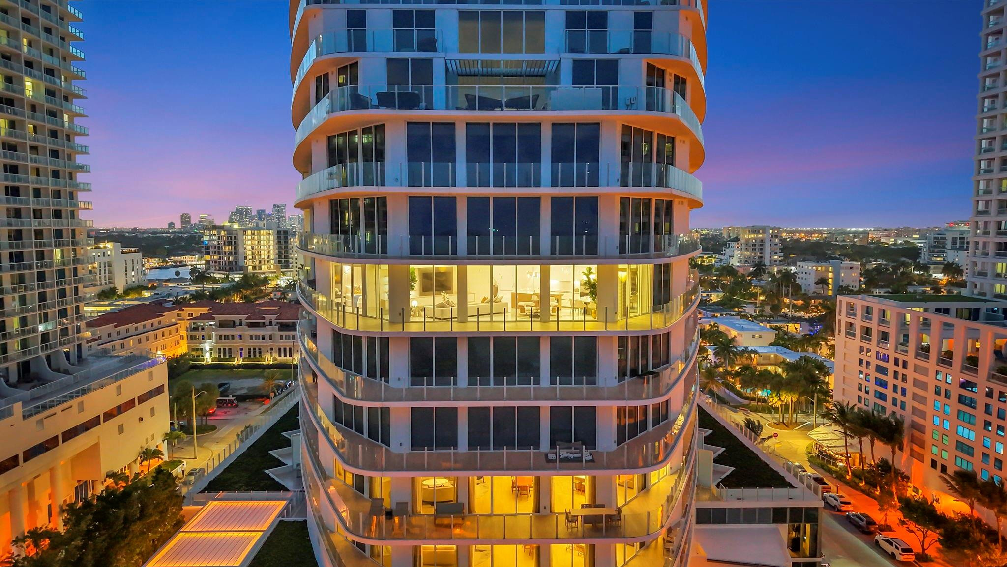 BRAND NEW FOUR SEASONS PRIVATE RESIDENCES, Ninth floor, private residence with 2 bedroom, 2 1/2 bath and a Direct east Oceanfront exposure with direct ocean views. Dramatic floor to ceiling glass and gracious open terraces afford you ample natural light throughout the home. Gourmet kitchen with custom lacquered cabinetry, Dornbracht faucets, Sub Zero, Miele, and Wolf appliances. Dual owners retreat configuration optimizes privacy between you and your guests. Abundant closet space throughout this luxury residence. Baths are adorned with signature marble, custom oak cabinetry, and brushed nickel Waterworks fittings. The oversized terrace extends the entire width of this luxury residence with access from main living area.