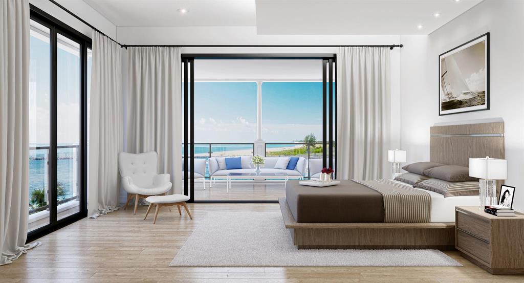 **Financing Available** **Beach Service now included**. The Addison Singer Island is a boutique luxury waterfront condominium on the gorgeous Palm Beach Inlet waterfront in beautiful Palm Beach Shores. The Penthouse is in a class of it's own hosting an entire private floor with a sprawling contemporary floorplan, the finest in finishes and breathtaking panoramic water views.  The Penthouse has a total of six private balconies, an oversized 2 car garage with extra storage, 4 beds, 4.5 baths, glass wine cellar, natural gas, ceilings over 11 feet, Wolf/Sub-Zero appliances, grand  master suite with rain and steam shower, custom cabinetry with bloom hardware, custom luxury finishes, pool/spa and so much more. Located just 10 mins to PGA and 15 Mins to Palm Beach.